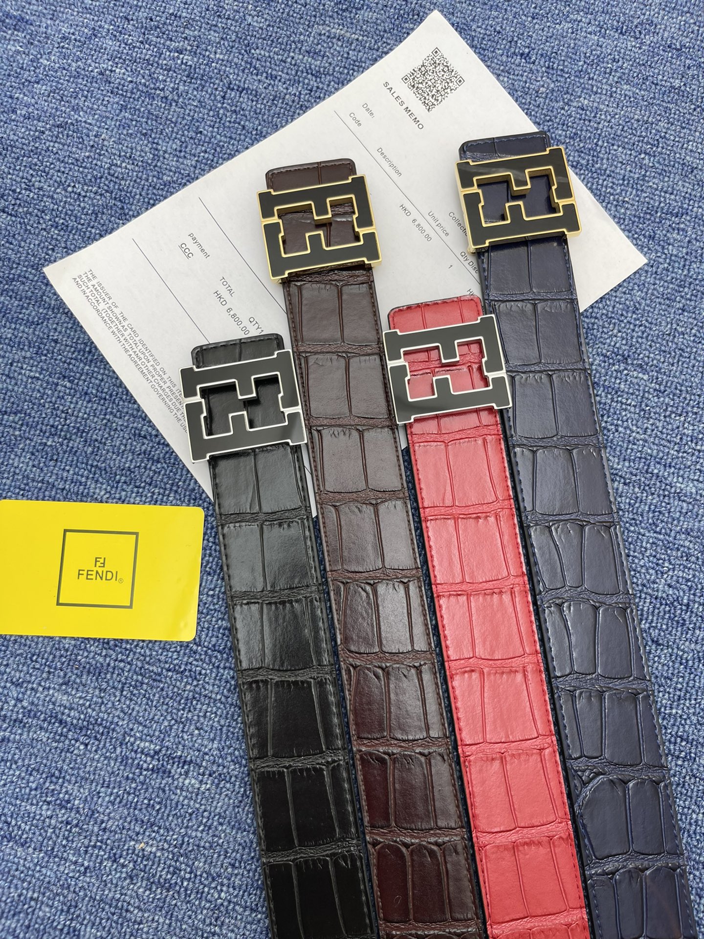 Fendi 4.0cm nuevo cinturón de hombre de alta calidad.
