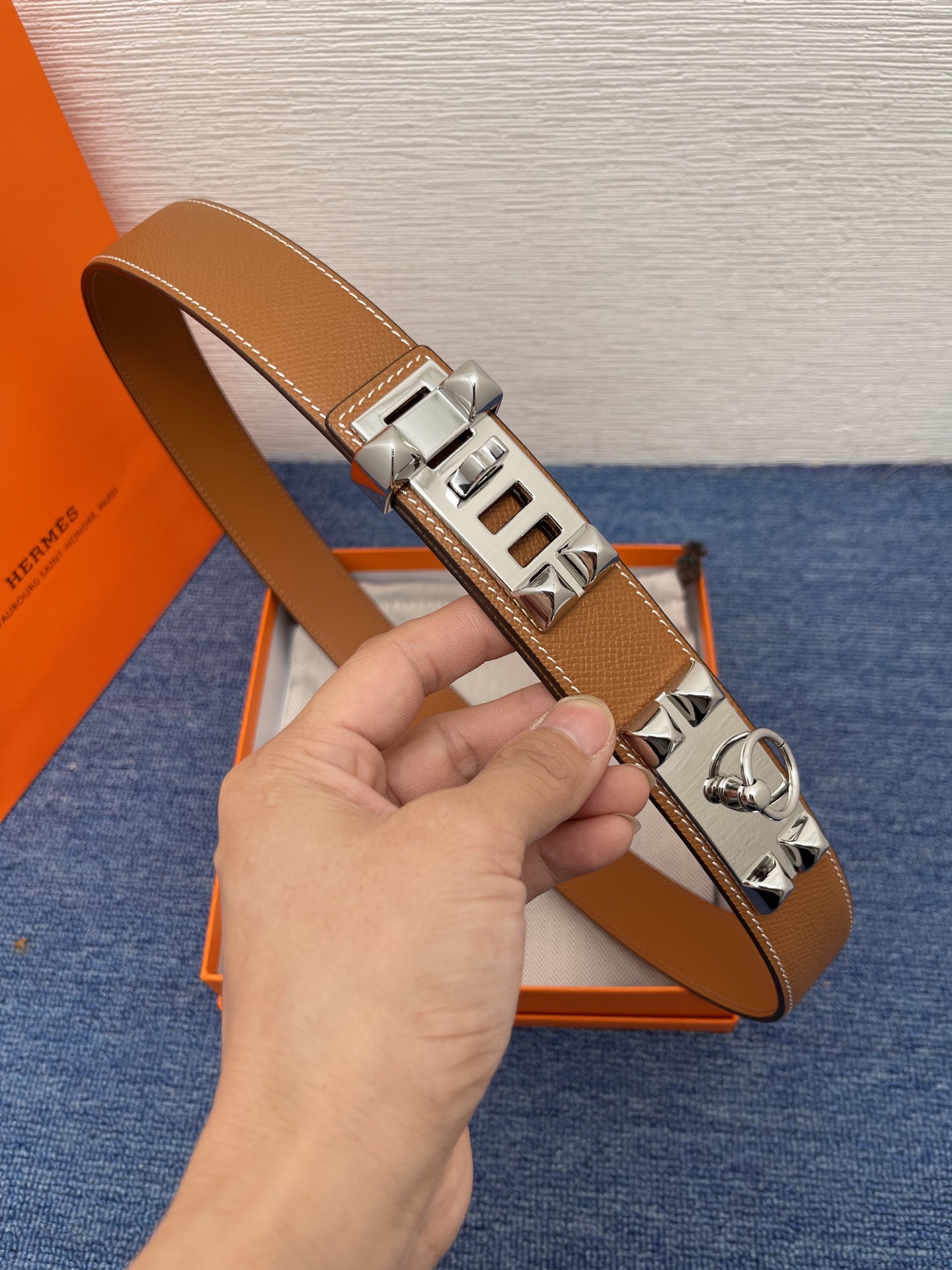  Gucci 经典款面进口原厂皮  搭配原版平纹底  精品针扣 宽3.0Cm  潮流百搭 时尚人士必备