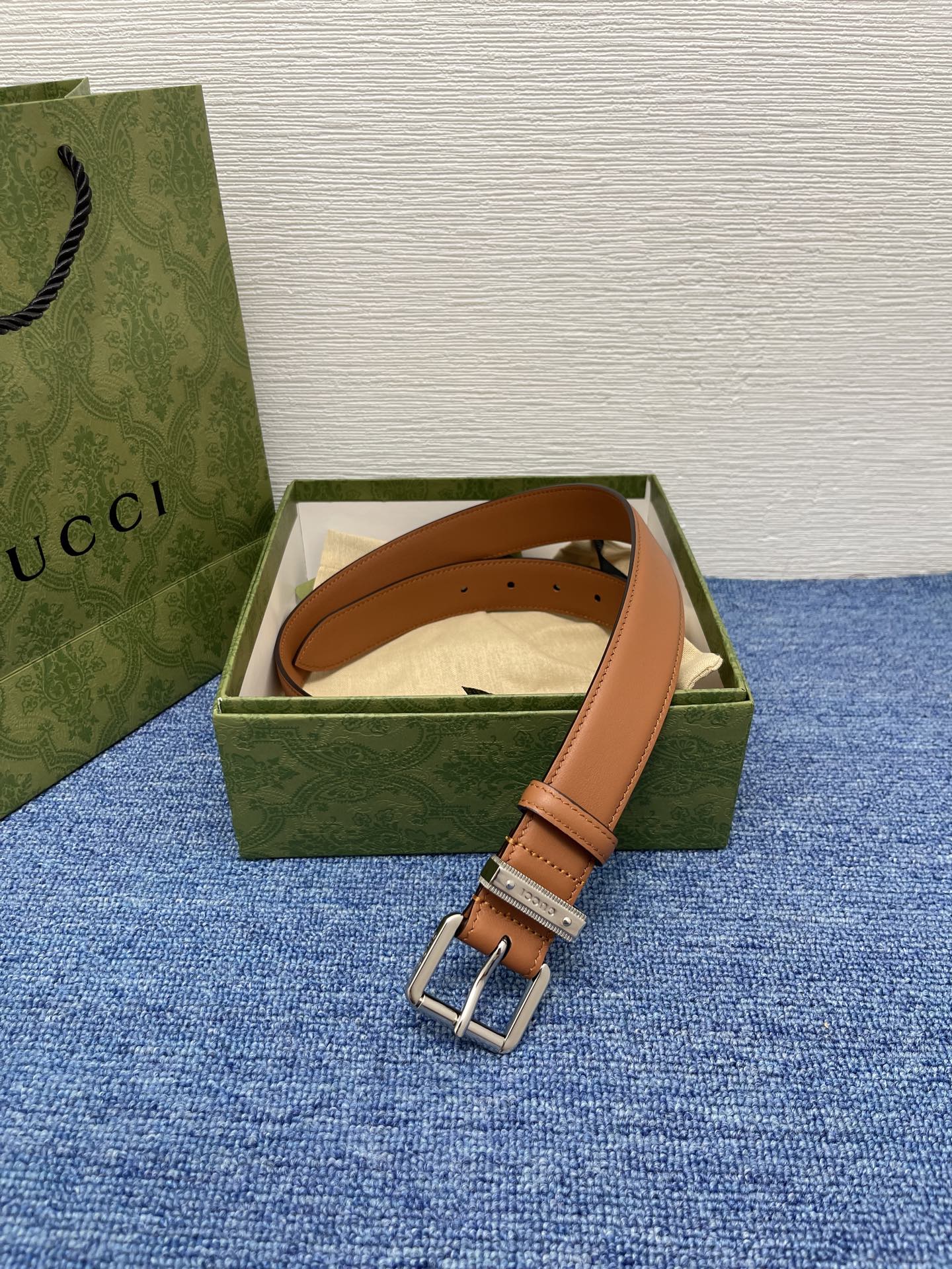  Gucci 经典款面进口原厂皮  搭配原版平纹底  精品针扣 宽3.0Cm  潮流百搭 时尚人士必备