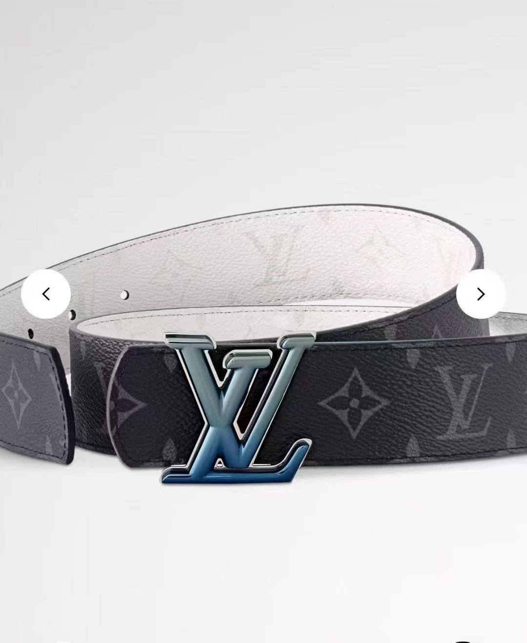 🔴 【品牌】LV  4．0cm 
🔴 【描述】这款饰有LV带扣的腰带配以水牛皮衬里，覆以Monogram