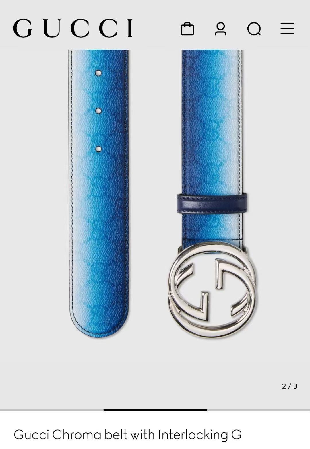 🔴 【品牌】古驰 Gucci  
🔴 【描述】采用高级Gucci Signature真皮精制而成，触感厚