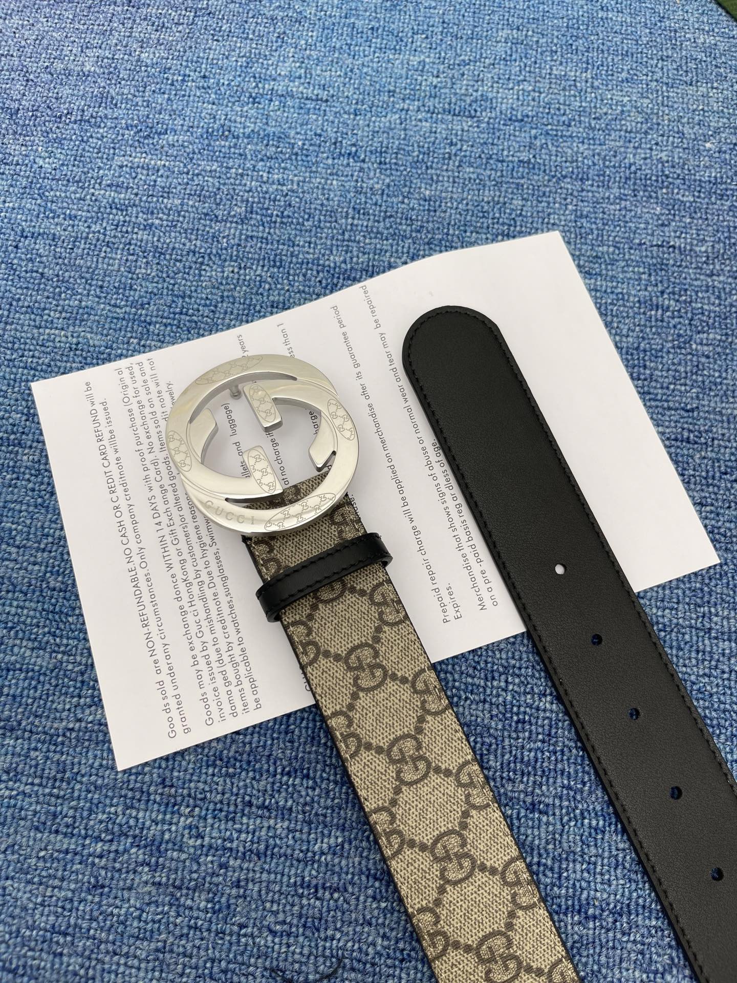 🔴 【品牌】古驰 Gucci  
🔴 【描述】采用高级Gucci Signature真皮精制而成，触感厚