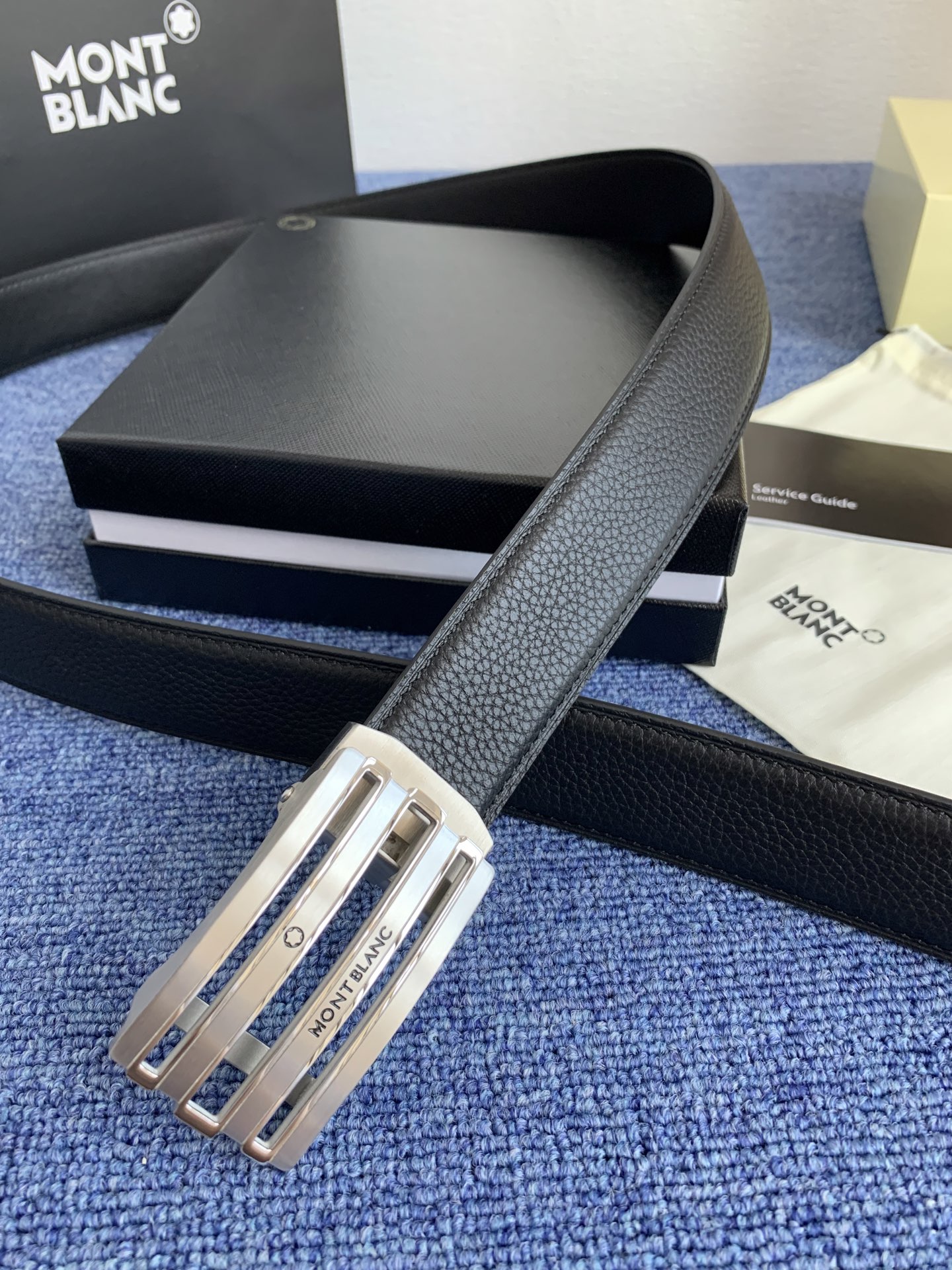 Montblanc（万宝龙男） Style Leather Men's Belts Lookbook Reference image 2