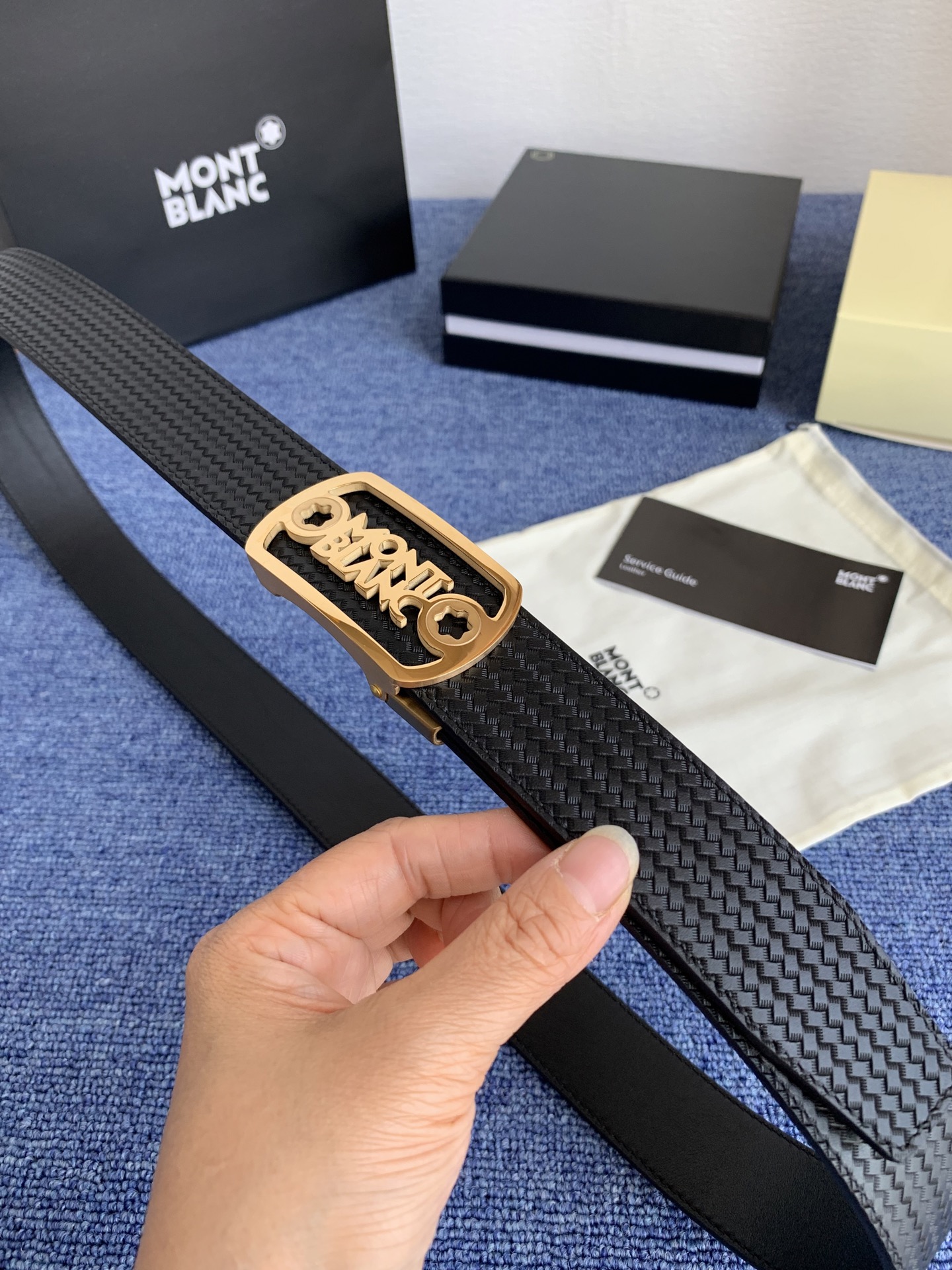 Montblanc（万宝龙男） Style Leather Men's Belts Lookbook Reference image 2