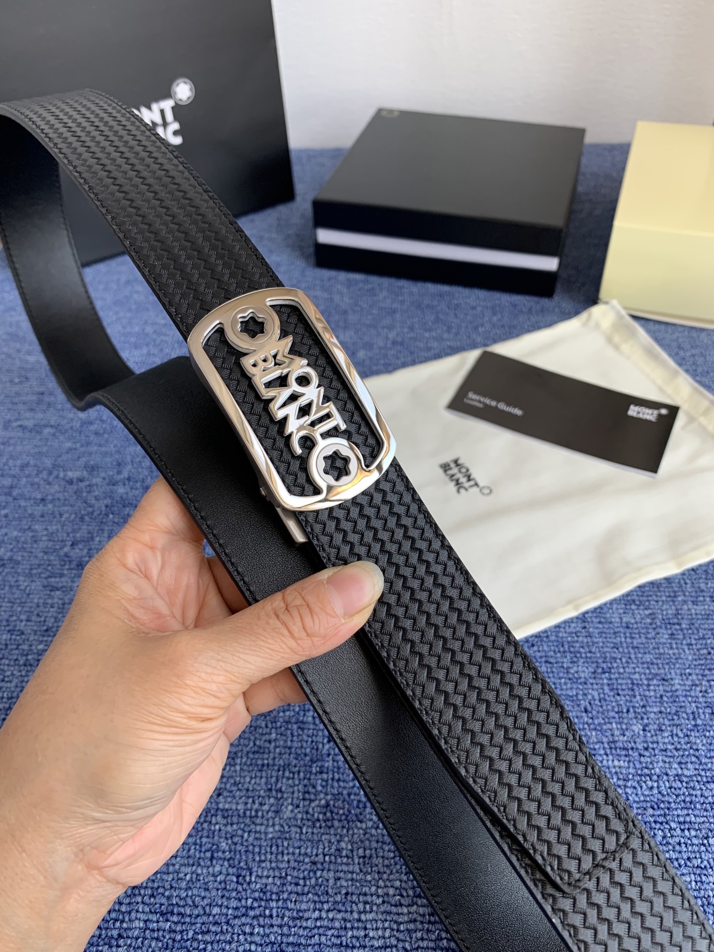Montblanc（万宝龙男） Style Leather Men's Belts Lookbook Reference image 2