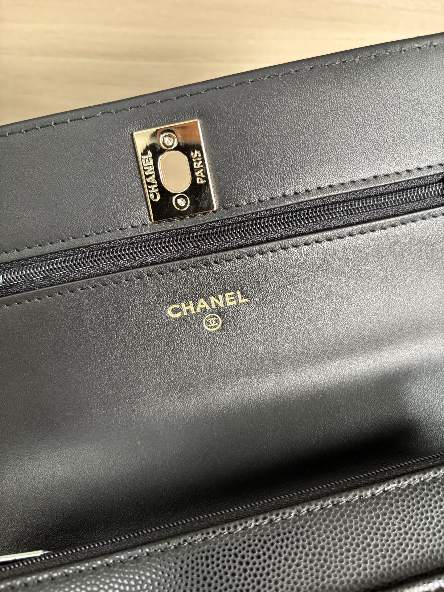 Chanel WOC Black Caviar Leather with Handle, 19cm - New 25s Collection 7 i1744520858193 1843 0 6
