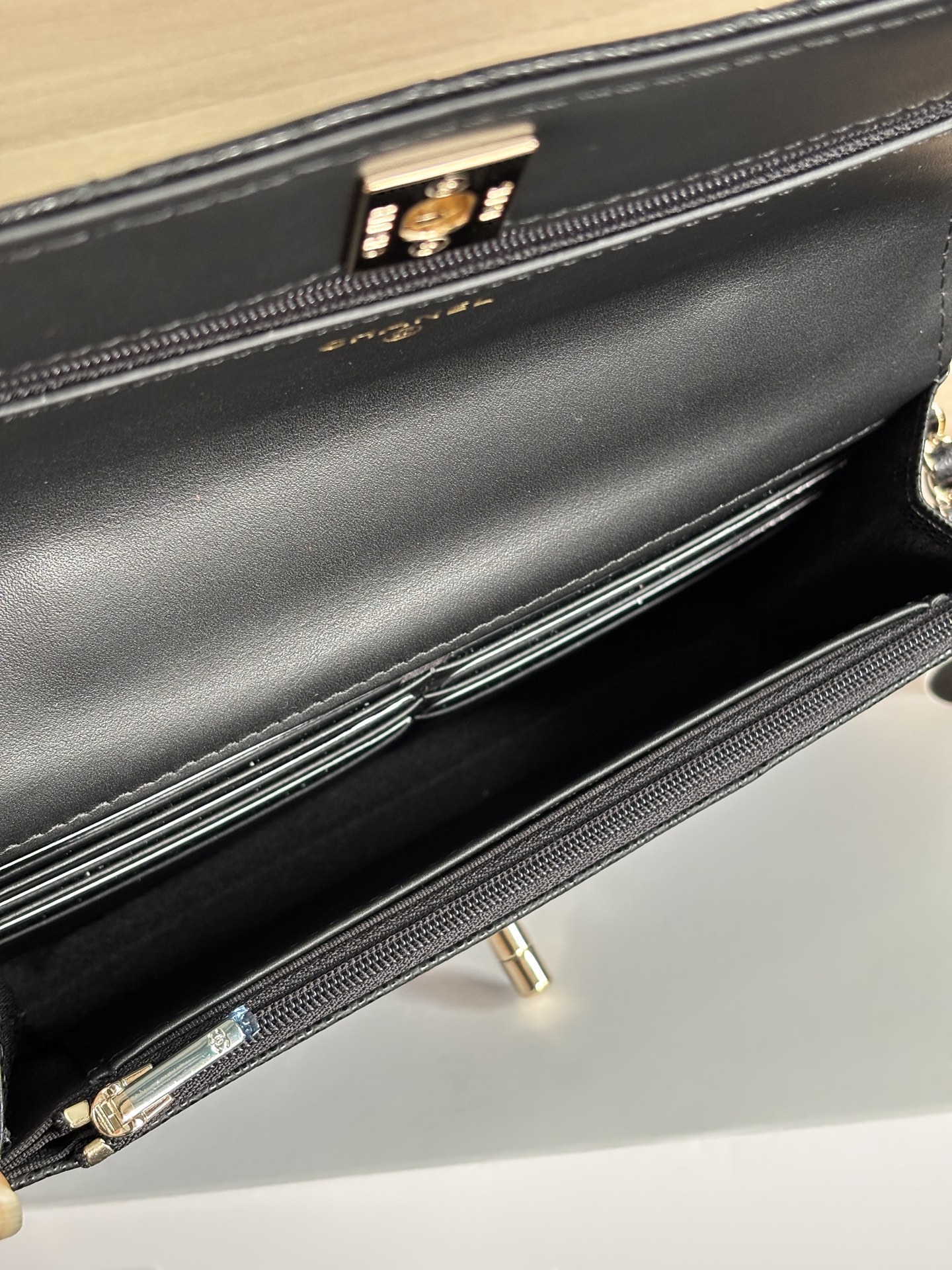 Chanel WOC Black Caviar Leather with Handle, 19cm - New 25s Collection 6 i1744520858220 8801 0 5