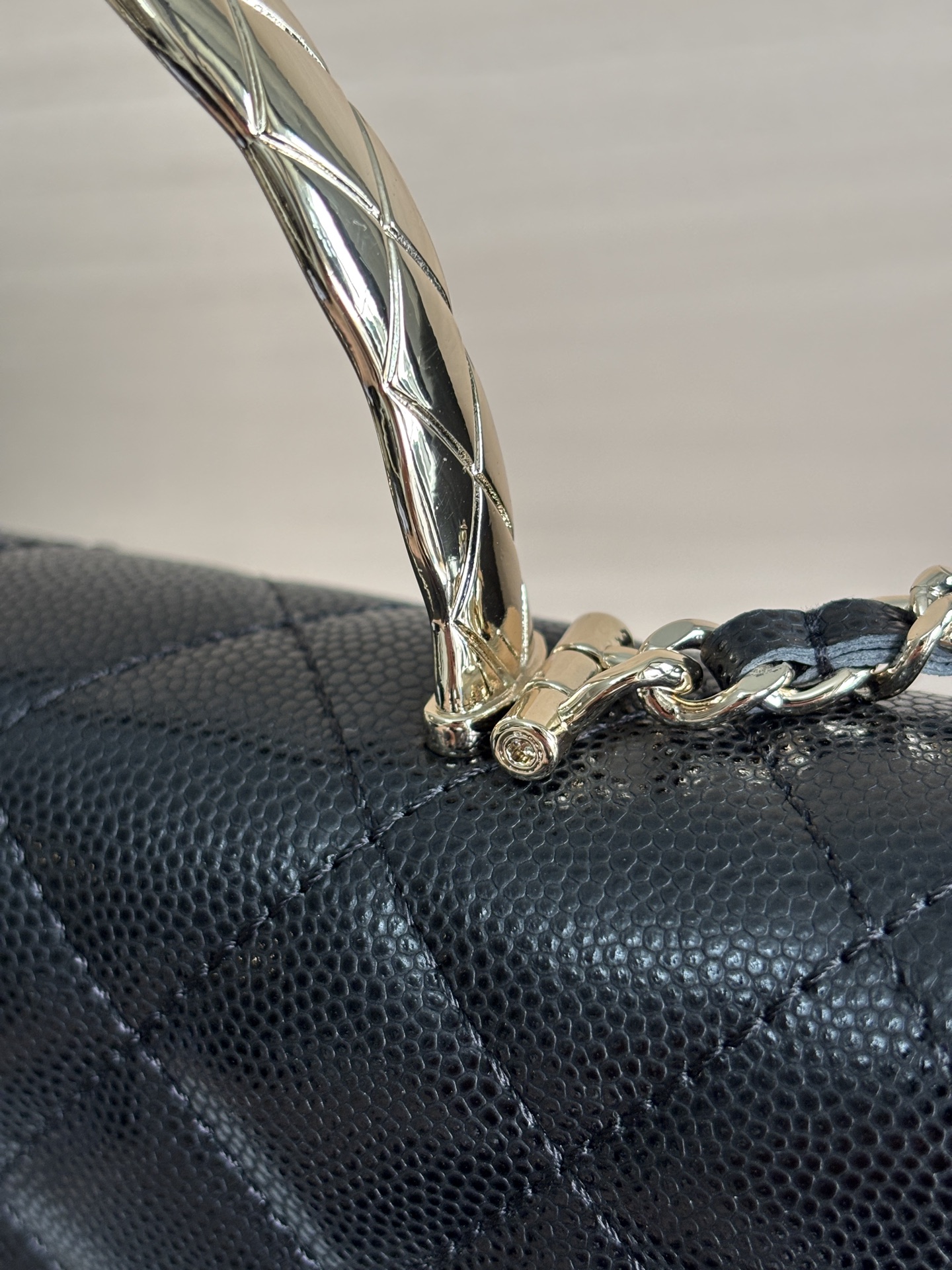 Chanel WOC Black Caviar Leather with Handle, 19cm - New 25s Collection 8 i1744520859495 8132 0 7