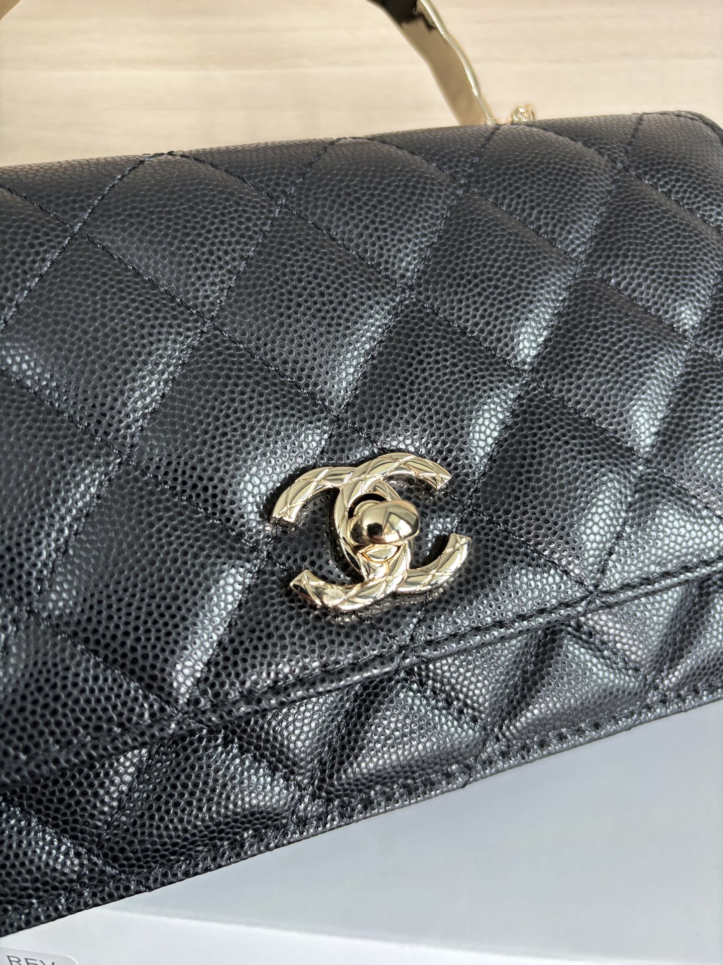 Chanel WOC Black Caviar Leather with Handle, 19cm - New 25s Collection 9 i1744520859620 4773 0 8
