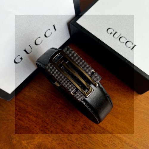 Gucci Automatic Buckle Leather Belt - High Quality, Adjustable Length 22 Gucci Automatic Buckle Leather Belt - High Quality, Adjustable Length