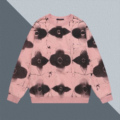 Louis Vuitton 1V Logo Print Crewneck Sweatshirt, Unisex, Cotton Blend 1 Louis Vuitton 1V Logo Print Crewneck Sweatshirt, Unisex, Cotton Blend