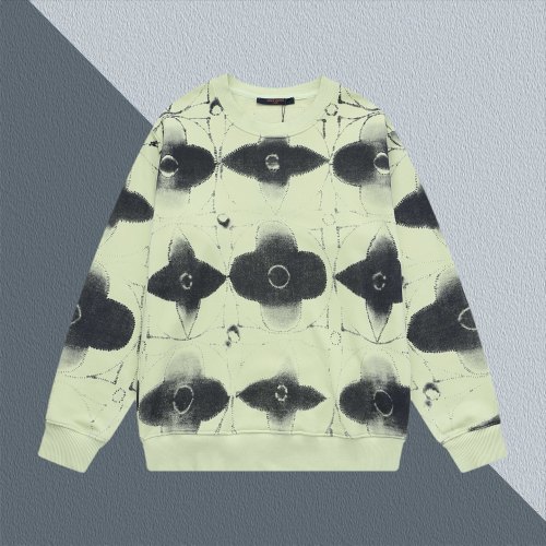 Louis Vuitton 1V Logo Print Crewneck Sweatshirt, Unisex, Limited Edition 1 Louis Vuitton 1V Logo Print Crewneck Sweatshirt, Unisex, Limited Edition