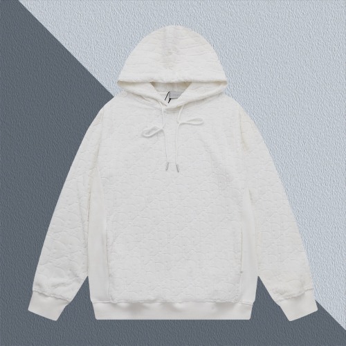 Dior CD Logo Jacquard Hoodie Sweatshirt Vintage Terry Cotton Unisex 1 Dior CD Logo Jacquard Hoodie Sweatshirt Vintage Terry Cotton Unisex