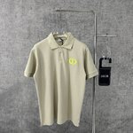 Dior Clothing Polo Beige Embroidery Cotton Spring Collection Casual
