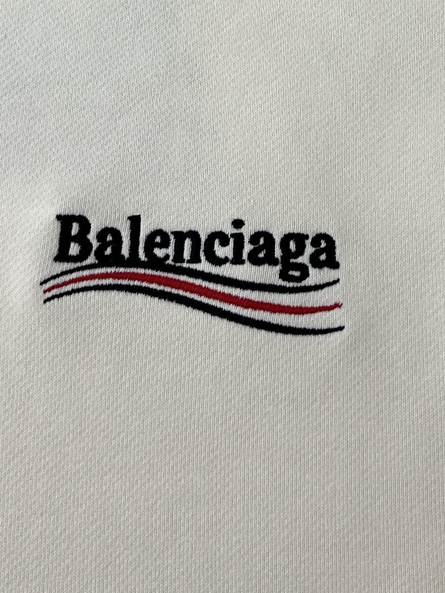 Balenciaga巴黎世家2024秋冬经典新款连帽卫衣可乐字母宽松卫衣男女同款本款中性款型大廓形版型无