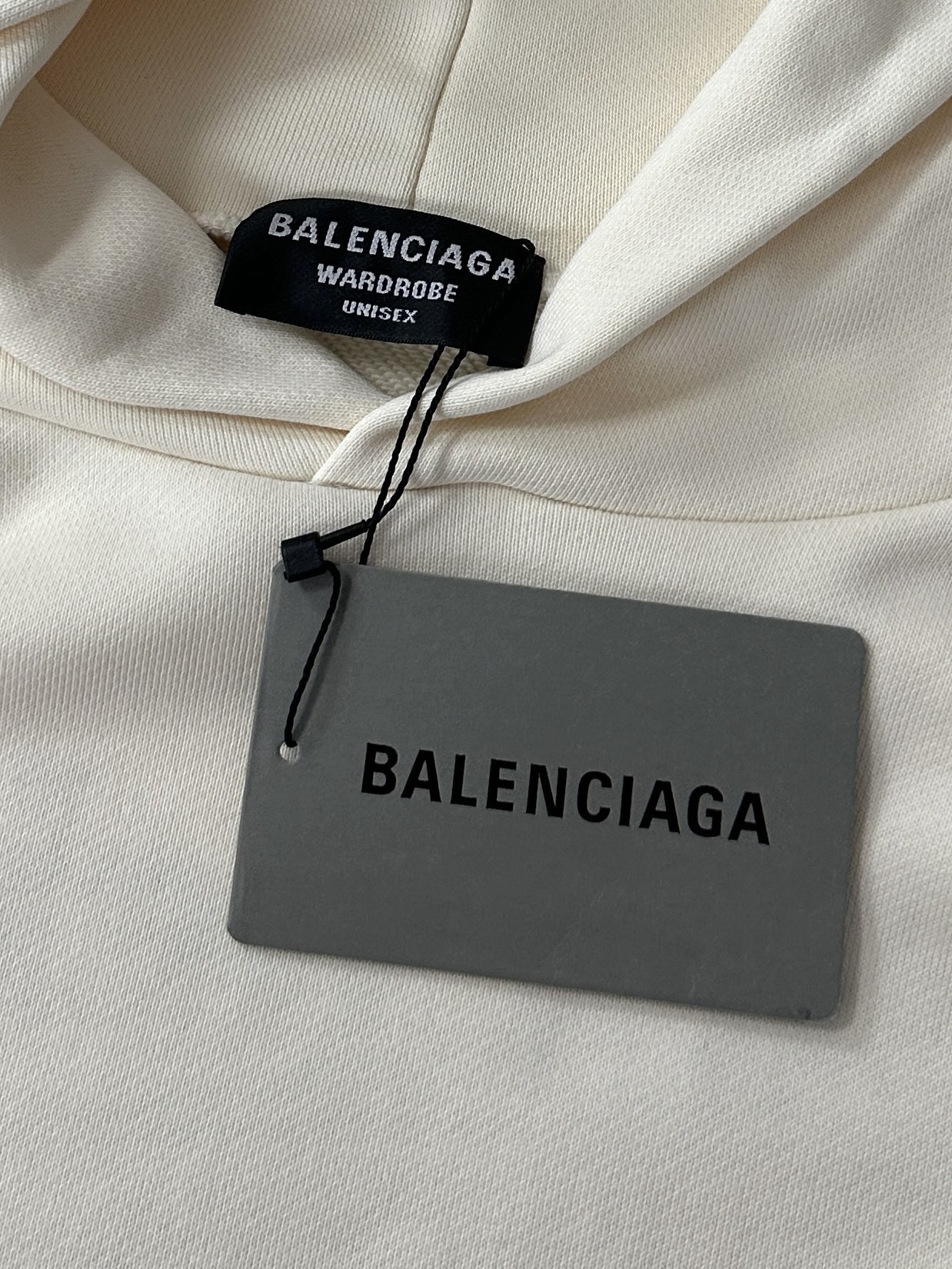 Balenciaga巴黎世家2024秋冬经典新款连帽卫衣可乐字母宽松卫衣男女同款本款中性款型大廓形版型无