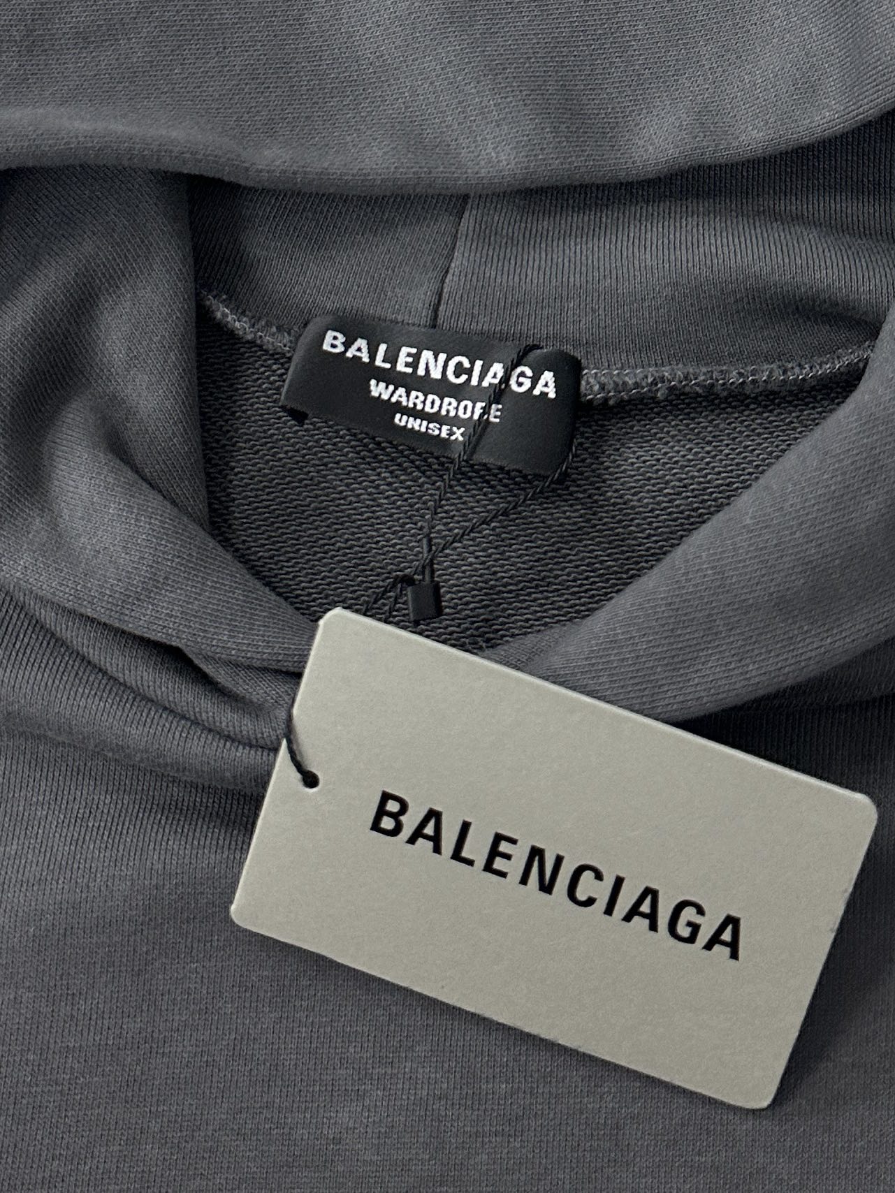 Balenciaga巴黎世家2024秋冬经典新款连帽卫衣可乐字母宽松卫衣男女同款本款中性款型大廓形版型无