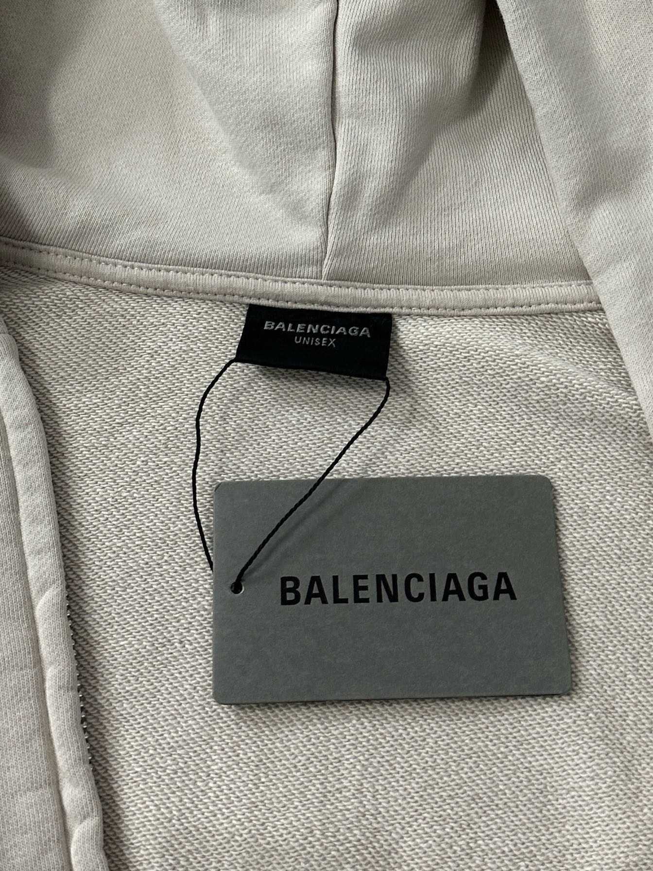 Balenciaga巴黎世家2024新款飞车集结合作系列拉链卫衣男女同款本款卷绒该商品为中性设计宽大版型