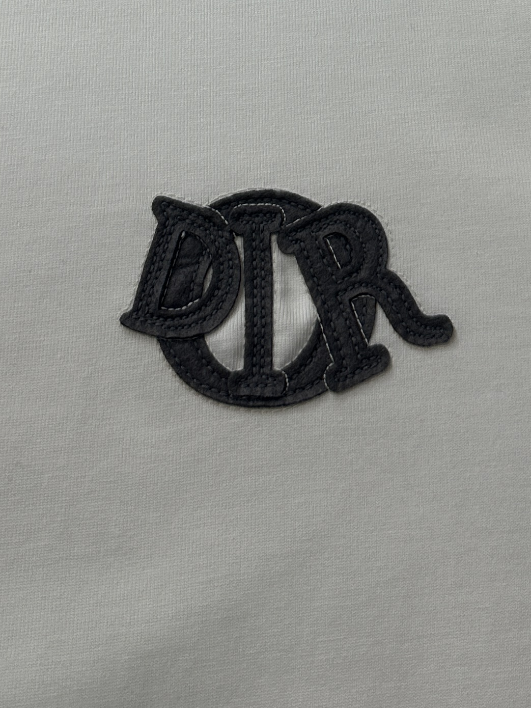  Dior迪奥2025新款蛇年限定胸前刺绣字母短袖T恤男女同款
这款 Dior Charm T 恤以图案