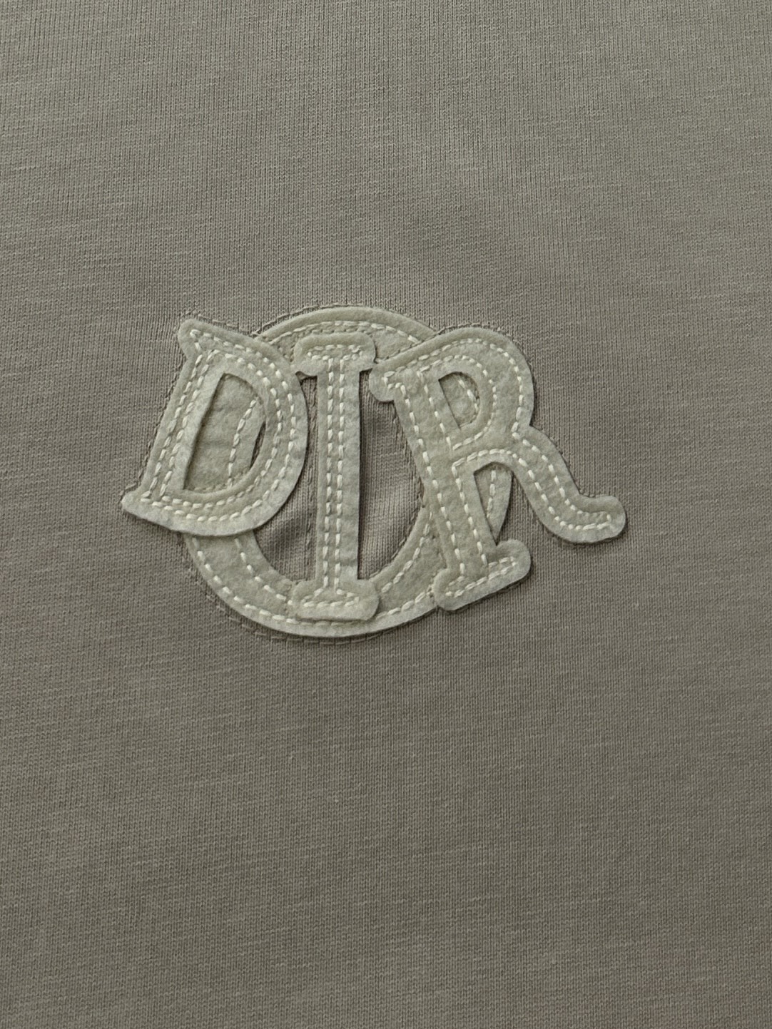 Dior迪奥2025新款蛇年限定胸前刺绣字母短袖T恤男女同款
这款 Dior Charm T 恤以图案