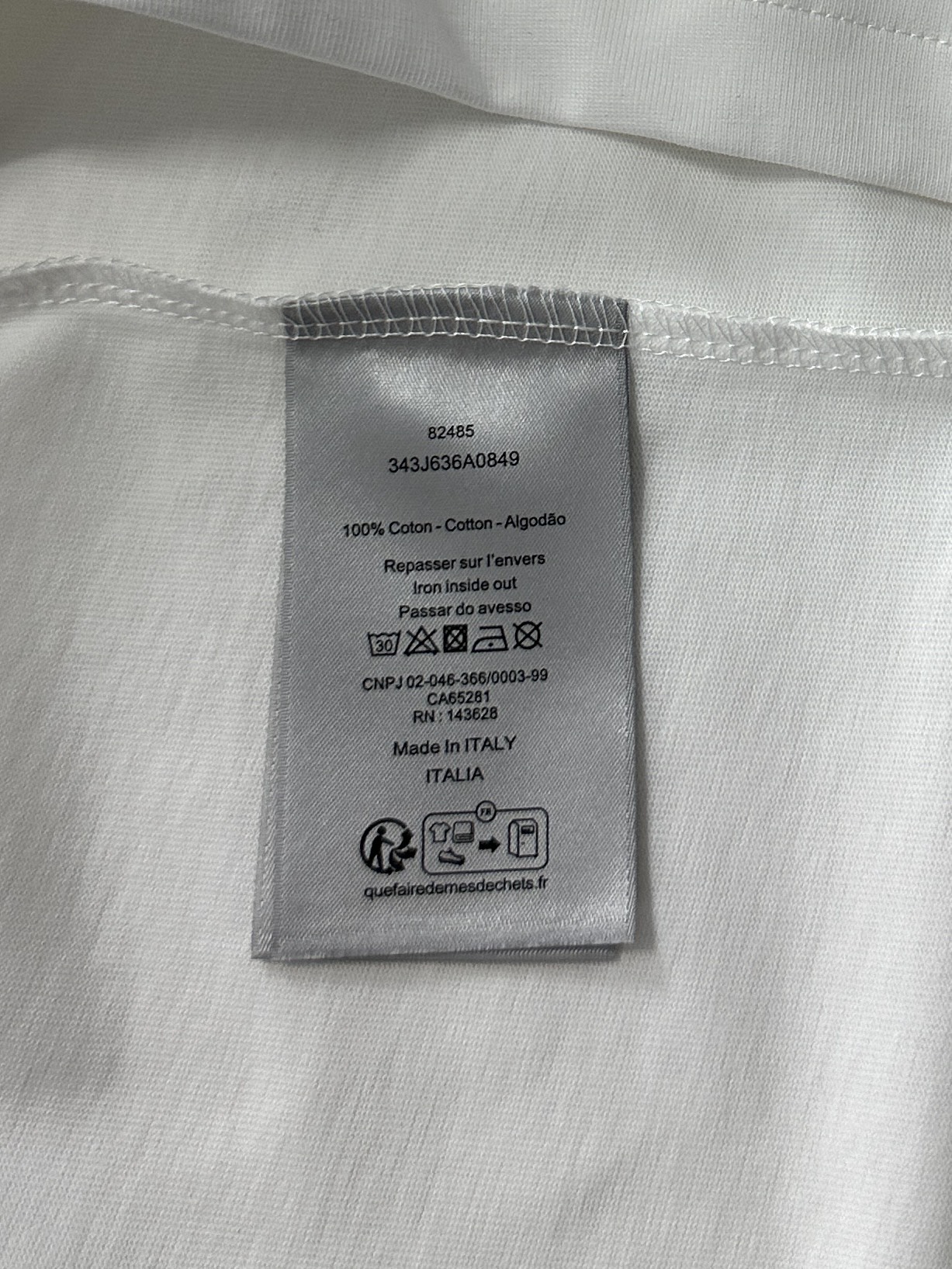 Dior DIOR AND HYLTON NEL 联名系列 T恤服装,男,女,dior 9