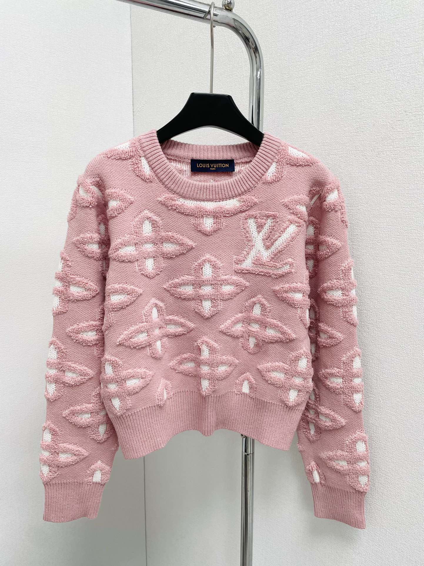 Goedkope replica van hoge kwaliteit
 Louis Vuitton Kleding Sweatshirts Roze Herfstcollectie Lange mouw