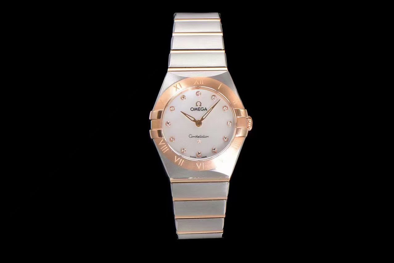 NO:389478,AS's latest Omega Quartz Watch Constellation Series 28mm is equipped with the original 4061 movement!  All accessories are interoperable with the original version, the most beautiful constellation, the first choice for ladies!  , omega19860909AS 最新欧米茄石英腕表星座系列28mm搭载原厂4061机芯！ 所有配件与原版互用,最美星座 女士首选！,,omega,Watch