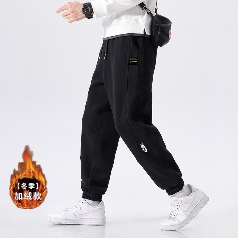 Nike Clothing Pants & Trousers Black Grey Light Gray Unisex Men Casual