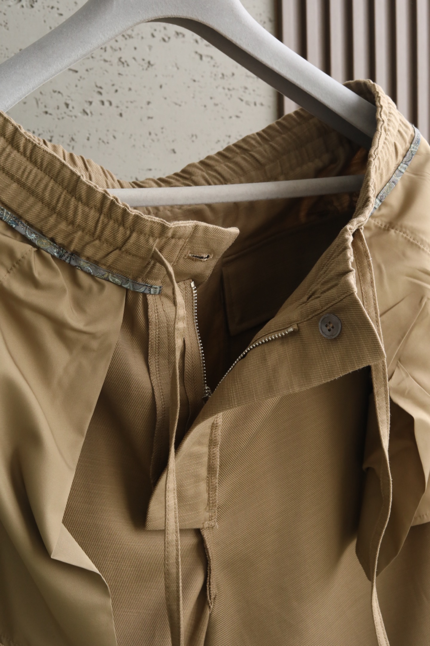 🔥🔥LW西班牙🇪🇸高奢双色丝麻短裤 2026春夏季｜精选45%长绒棉纤维亚麻结合55%弹力天丝，原厂认证