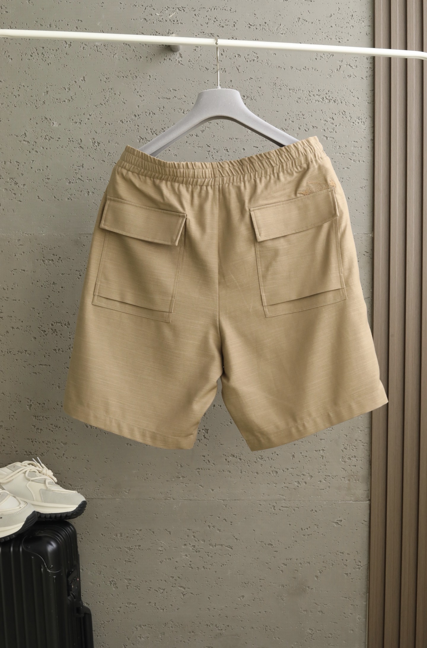 🔥🔥LW西班牙🇪🇸高奢双色丝麻短裤 2026春夏季｜精选45%长绒棉纤维亚麻结合55%弹力天丝，原厂认证