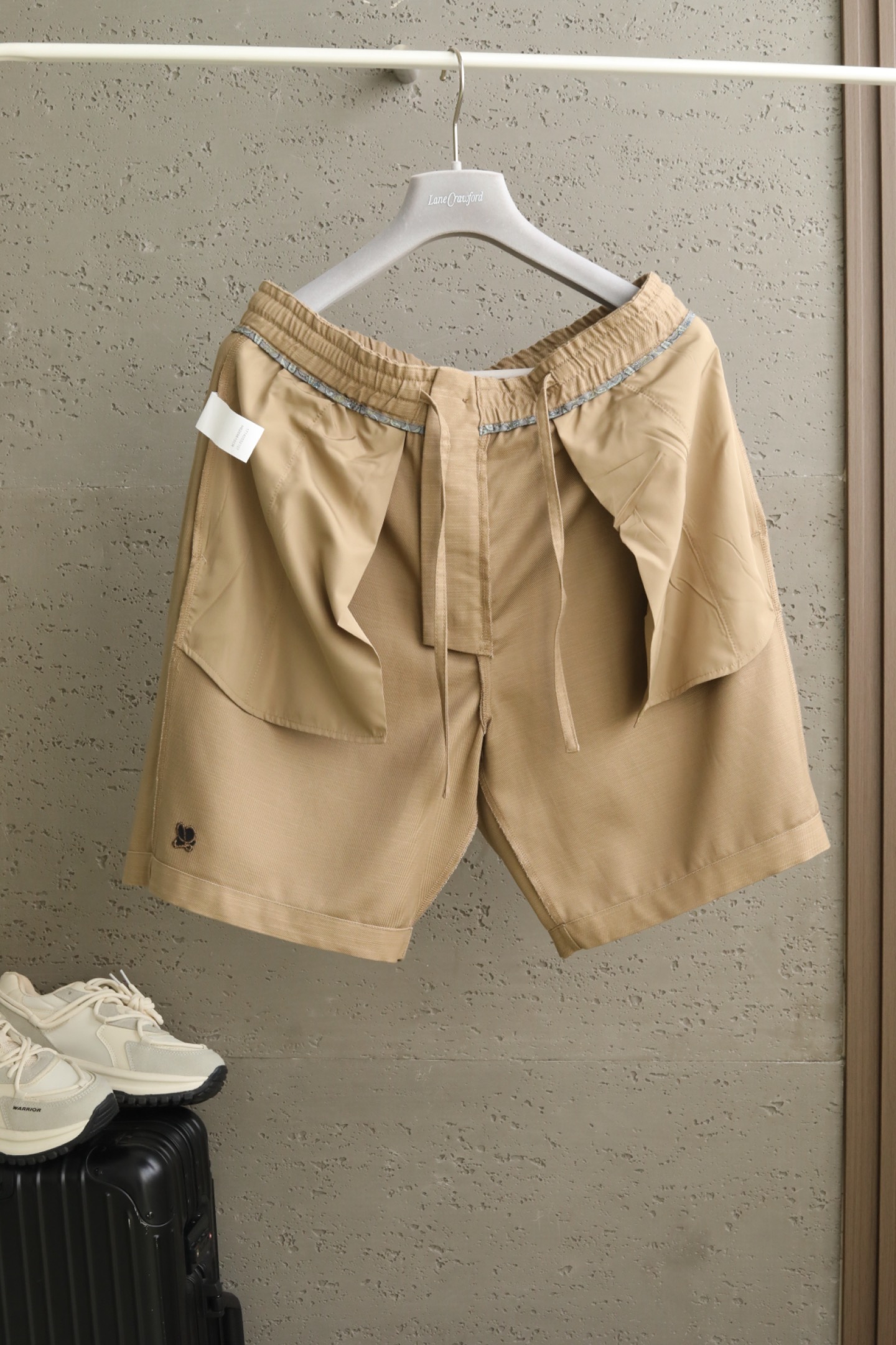 🔥🔥LW西班牙🇪🇸高奢双色丝麻短裤 2026春夏季｜精选45%长绒棉纤维亚麻结合55%弹力天丝，原厂认证