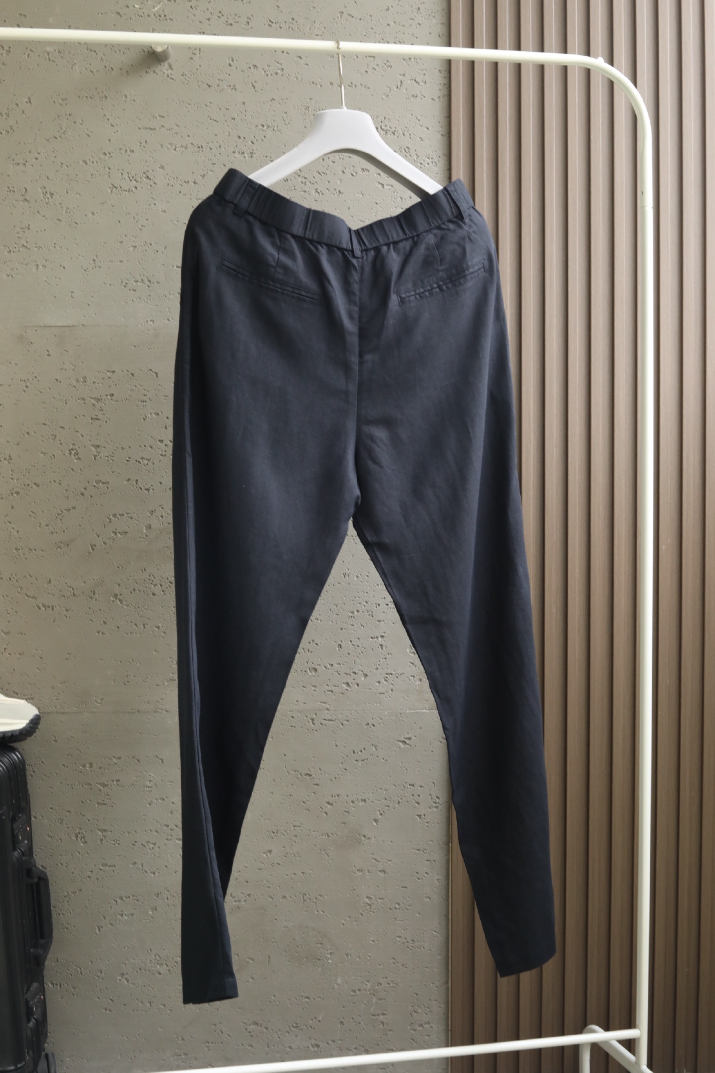 🆕 H家2026春夏新品｜高定亚麻天丝混纺休闲西裤 以70%🇫🇷亚麻混纺30%天丝的高端面料为基底，自带