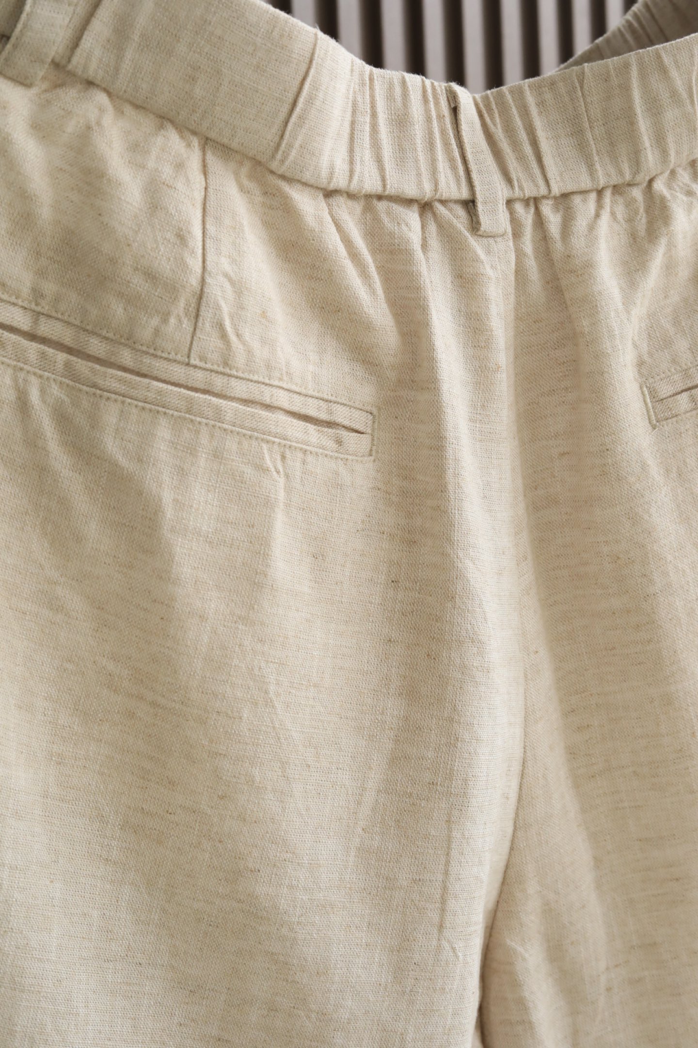 🆕 H家2026春夏新品｜高定亚麻天丝混纺休闲西裤 以70%🇫🇷亚麻混纺30%天丝的高端面料为基底，自带