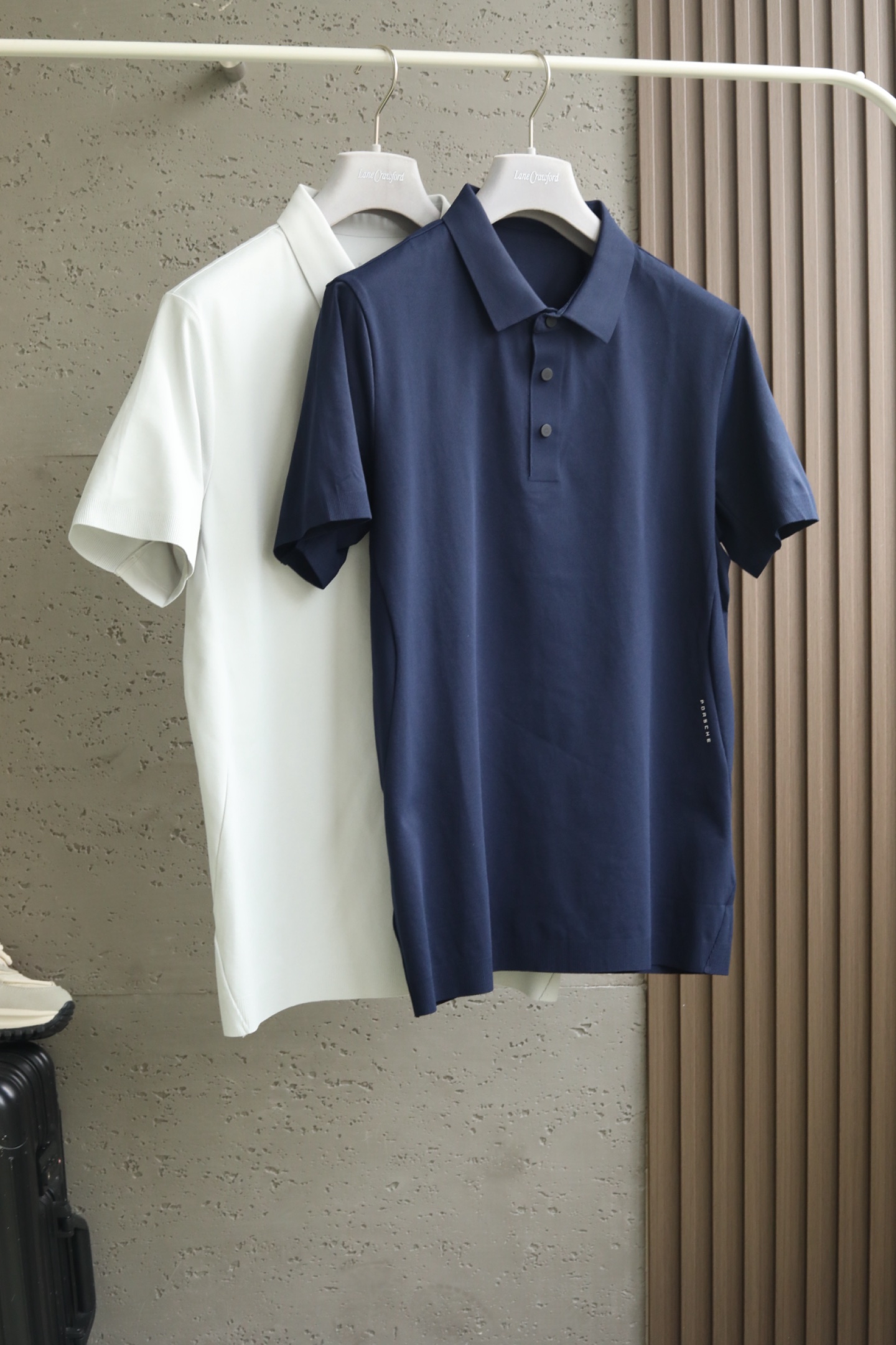 🆕🆕🆕2026春夏新款｜Pors*che双色轻商务休闲翻领 进口纤维丝混纺，触感丝滑柔软，带来极致贴服透