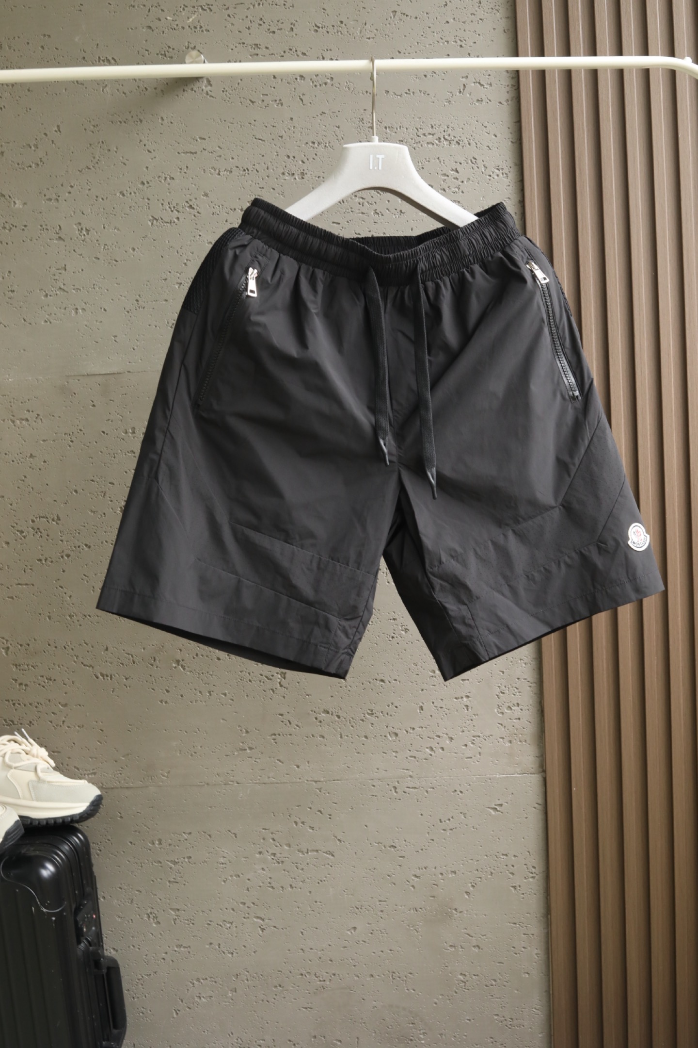 🔥🔥🔥2026夏季上新 Mo*cler蒙口 26年夏季新款短裤定制进口速干面料舒适柔软透气性好！裤腿拼接