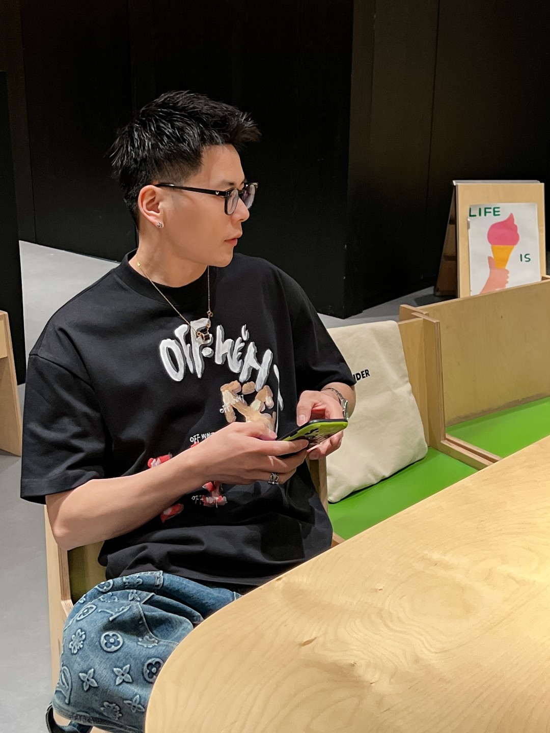 Mid-Year Special: Hand-Painted Summer T-Shirts in Black, xL Size - 图片 4