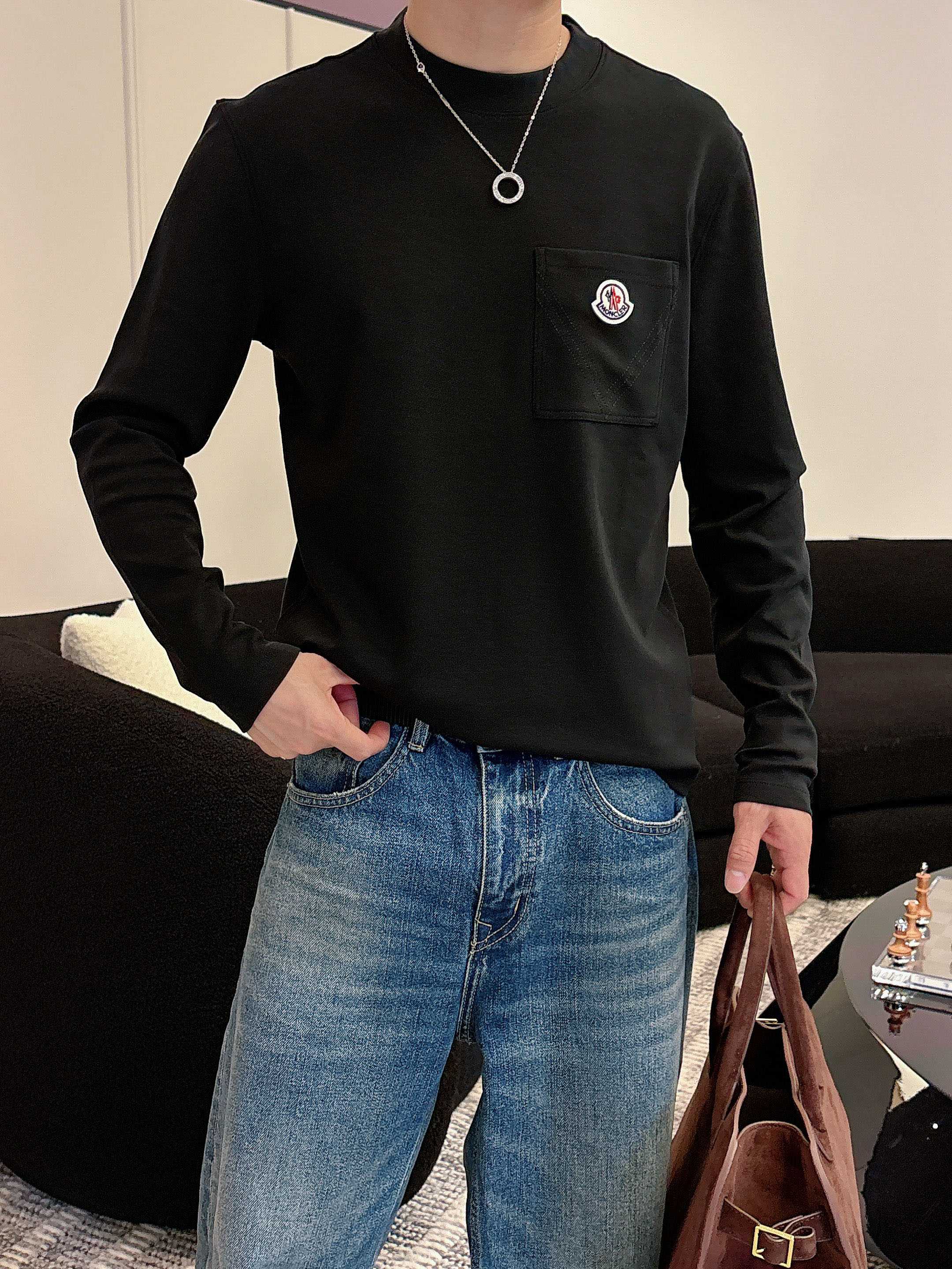 蒙口2025秋冬新款，定制面料，定制logo，舒适性与透气性兼优，柔软抗皱弹性和垂性极佳，无论是单穿或是