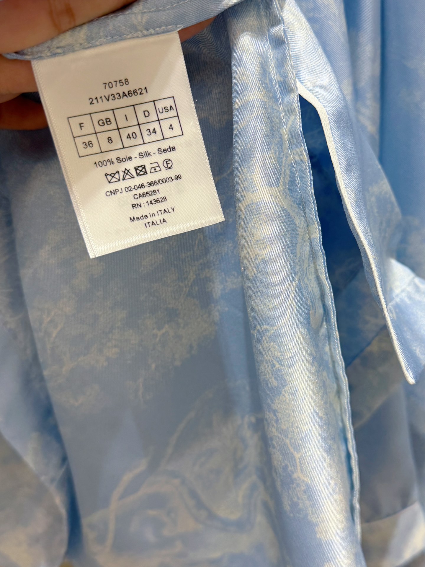 “High-quality Silk Female Suit with Forest Animal Logo, Cash Packaging – P2622” - 图片 8