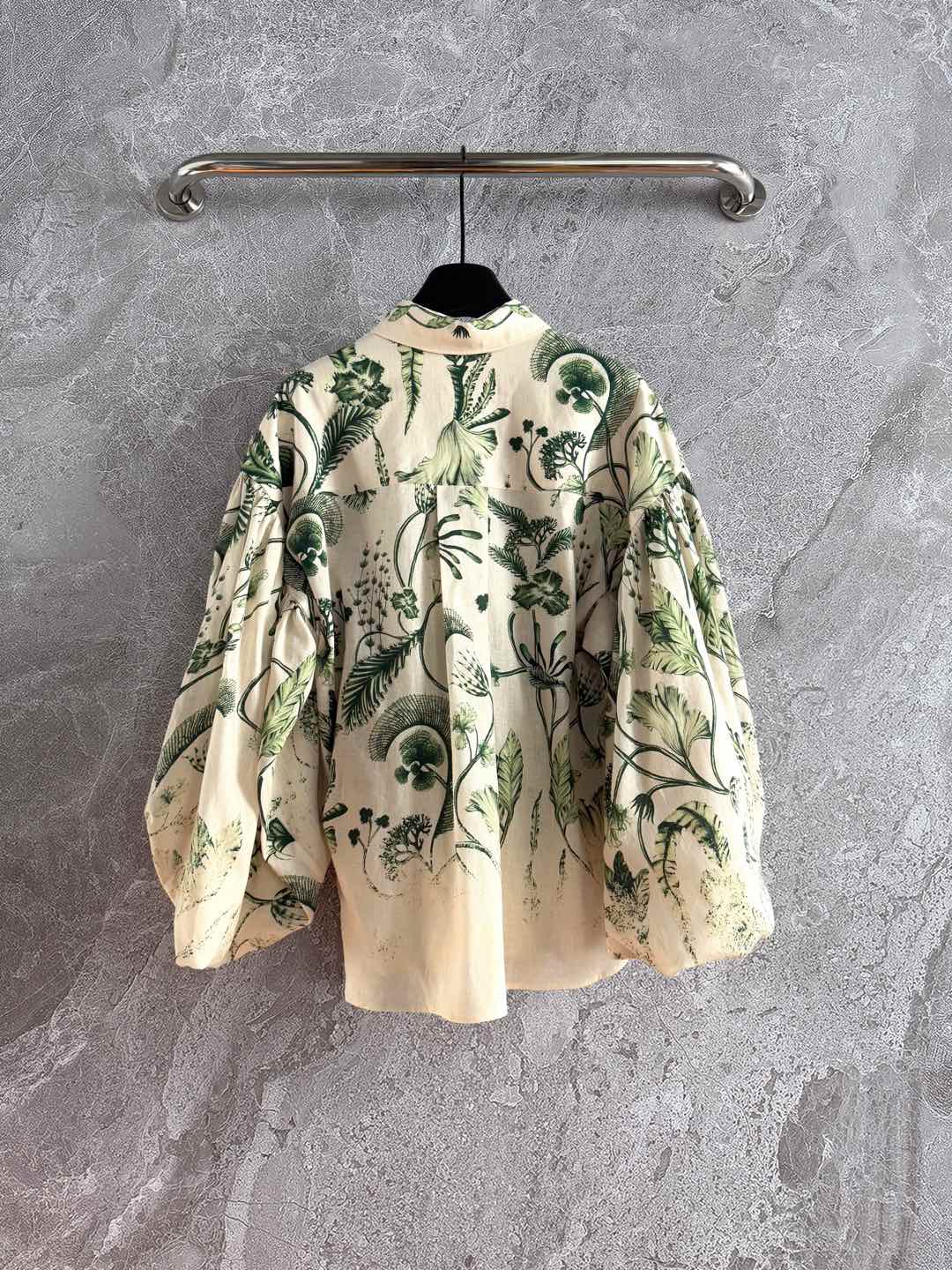 现货‼️‼️🛒款号1231/藤蔓亚麻衬衫✨Agua by Agua Bendita，绿植藤蔓葱葱欲滴，由