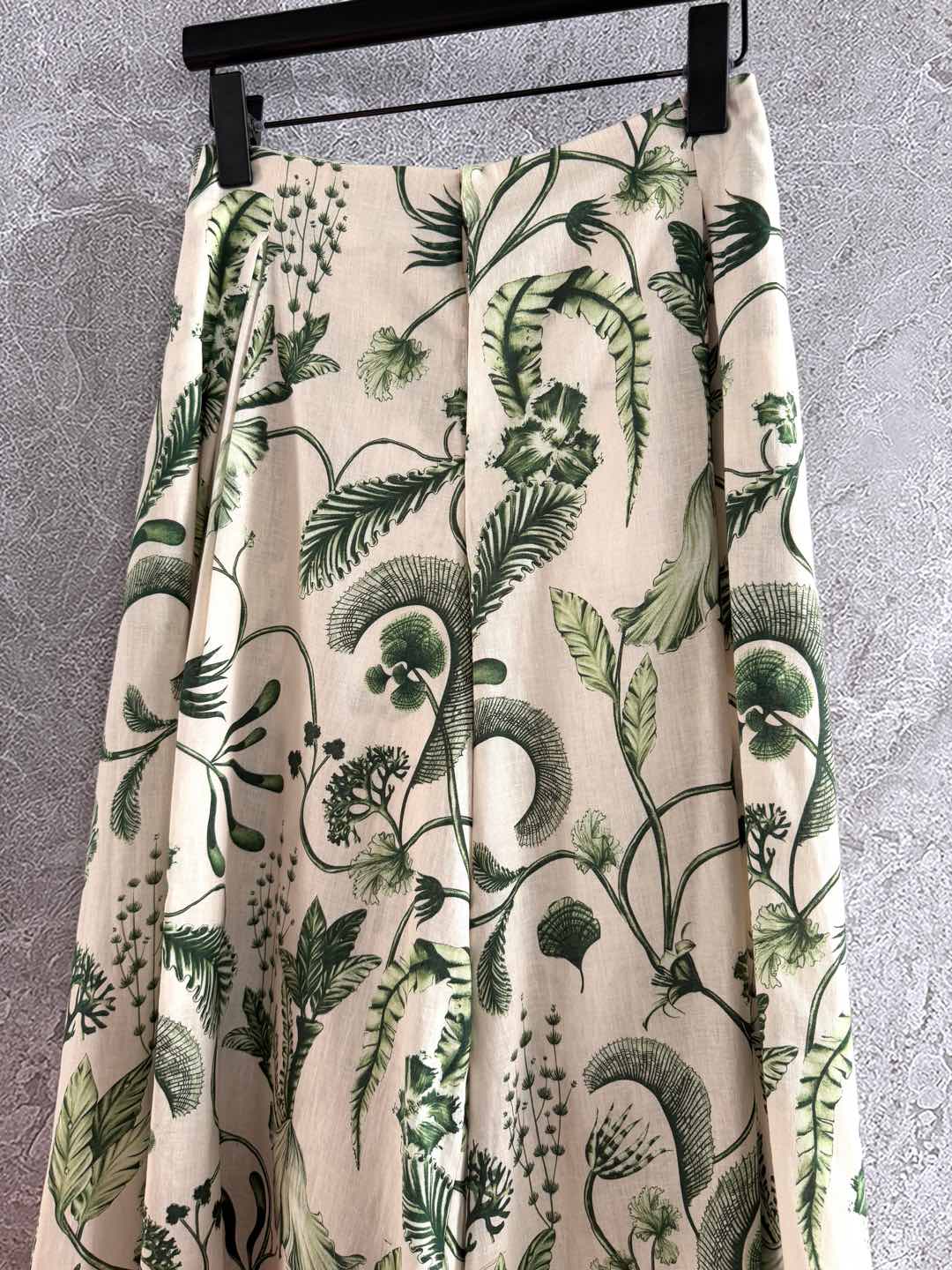 现货‼️‼️🛒款号1231/藤蔓亚麻阔腿裤✨ Agua by Agua Bendita，绿植藤蔓葱葱欲滴