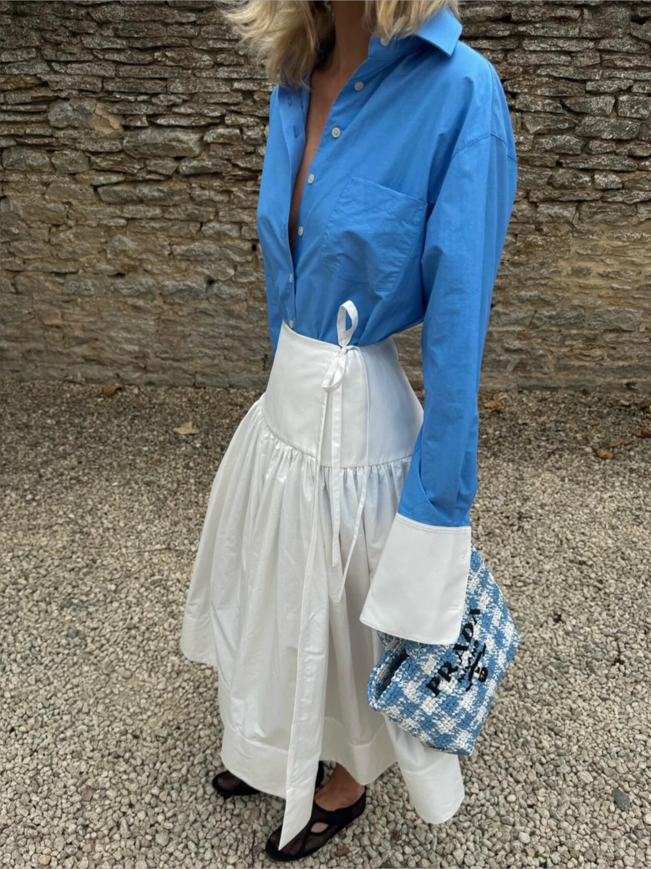 感慨Helsa的版型真的非常在线，一套上身气场全开，每次都要被超模姐给美到。