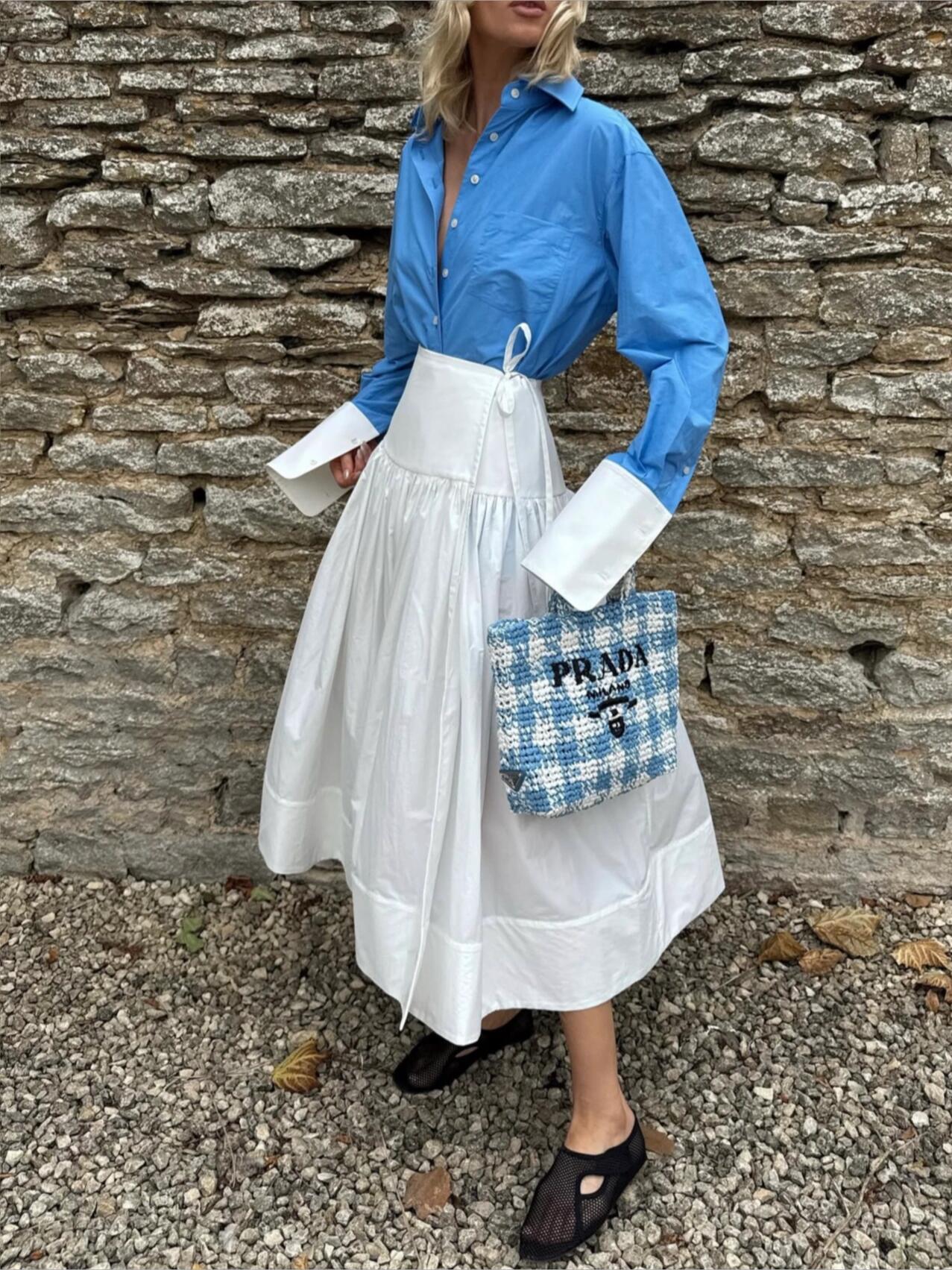 感慨Helsa的版型真的非常在线，一套上身气场全开，每次都要被超模姐给美到。