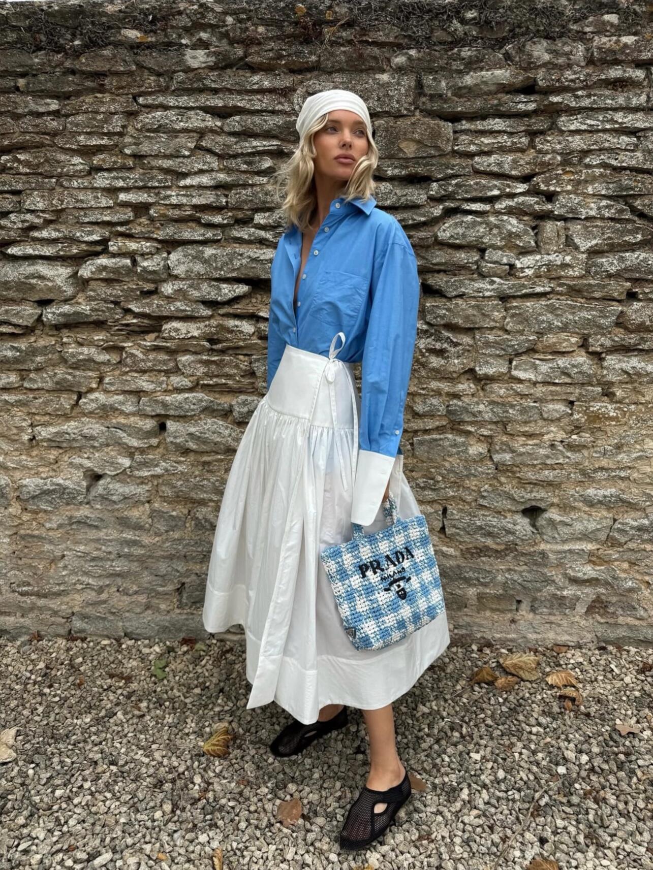 感慨Helsa的版型真的非常在线，一套上身气场全开，每次都要被超模姐给美到。