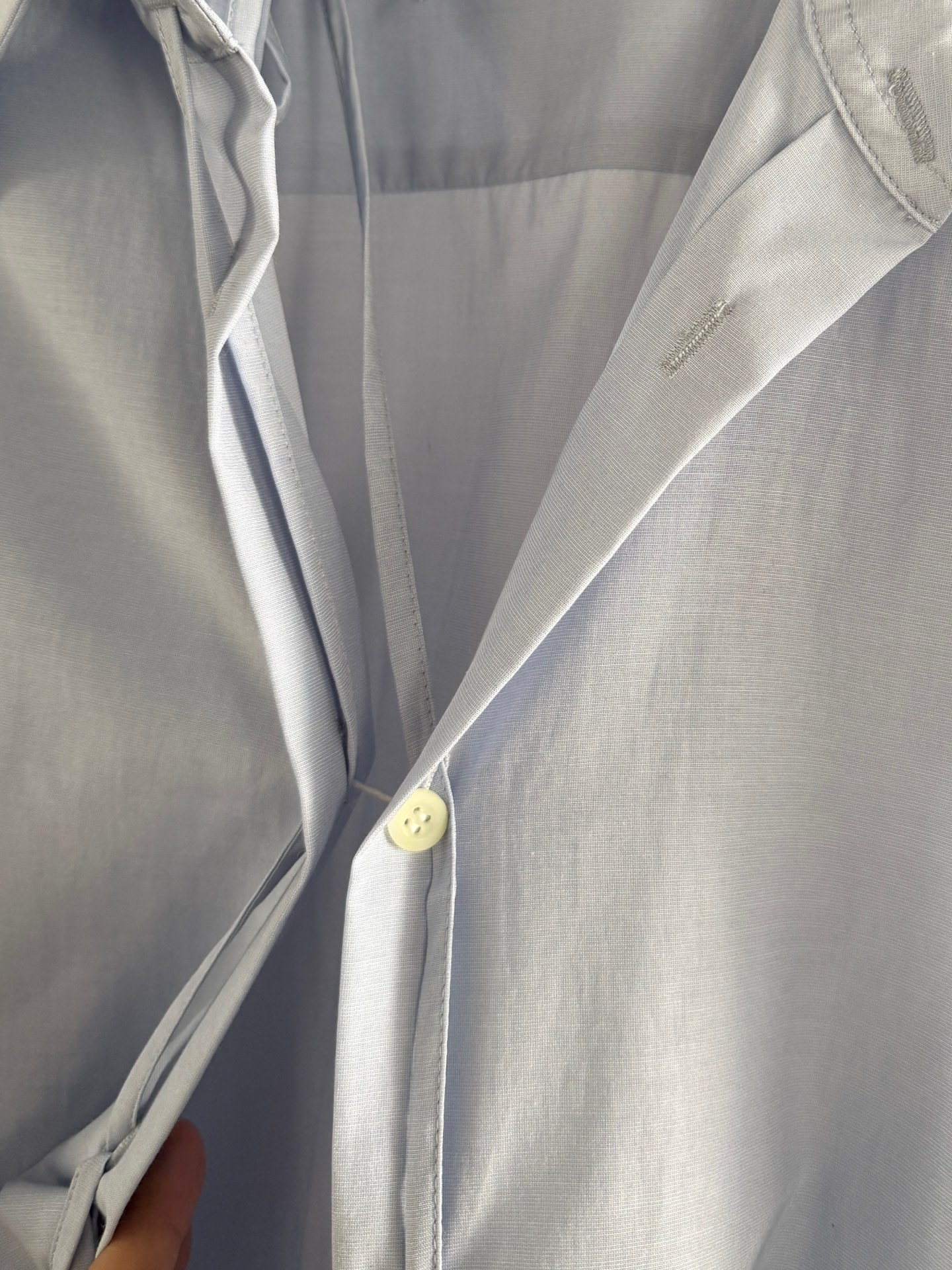 现货‼️‼️🛒款号8011/抽绳衬衫✨蓝色系饱和度调整的刚刚好，又有淡淡的清冷高智感，既不会过度张扬，又