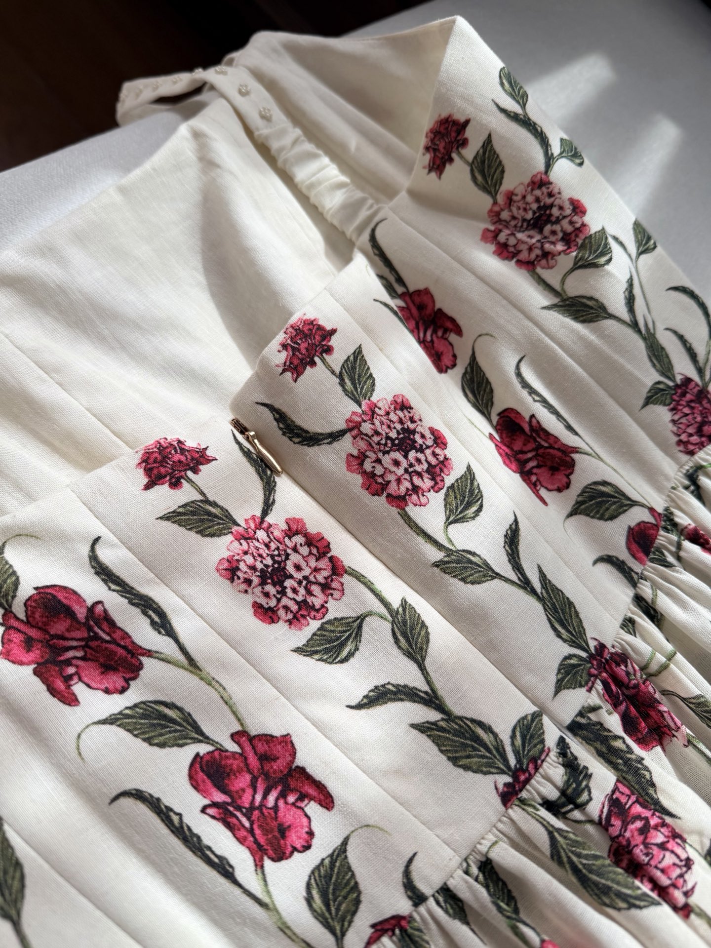 现货‼️‼️🛒款号W251/Granadilla花卉连衣裙✨Agua ✘ 2026💐早春风光已至！肩膀钉