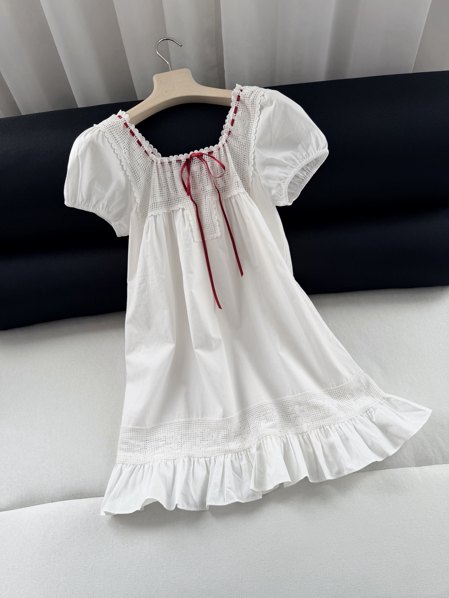 现货‼️‼️🛒款号5/Lucky连衣裙✨Bella又穿火一条！南法度假小短裙，又从Frankies Bi