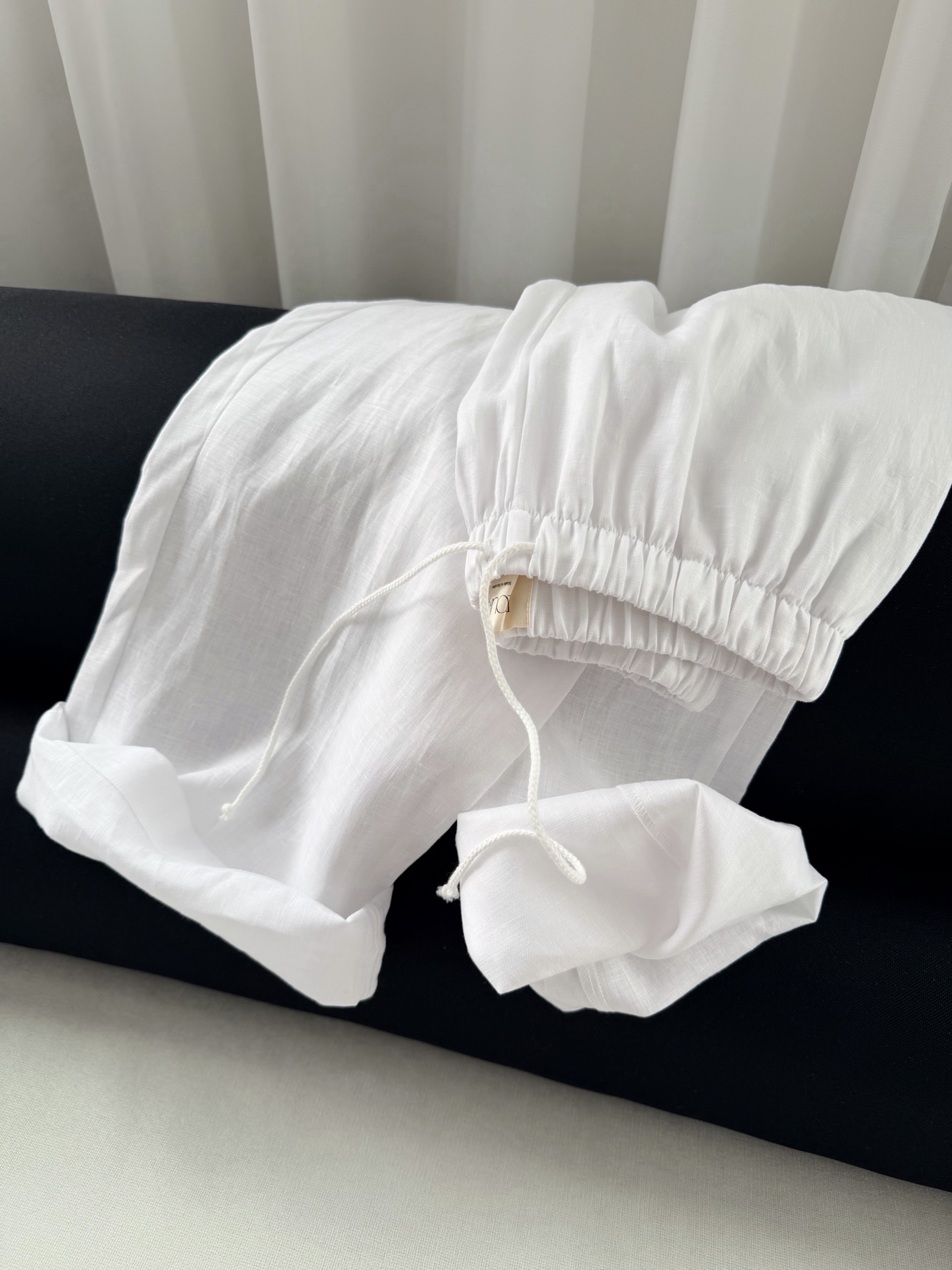 现货‼️‼️🛒款号7090/亚麻休闲裤✨一定要有一条会呼吸的亚麻裤！除了有点皱（亚麻避免不了）没别的毛病