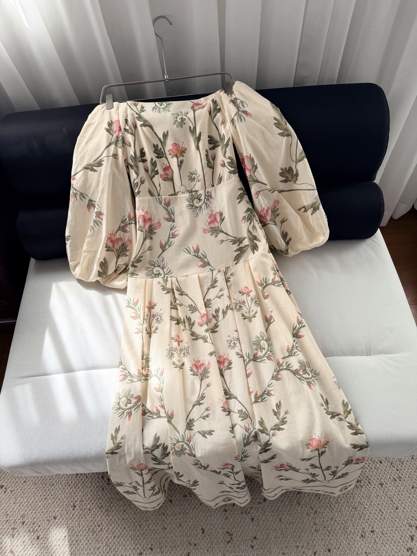 现货‼️‼️/花卉露肩连衣裙长裙✨Agua by Agua Bendita，Vogue年度Bridal 