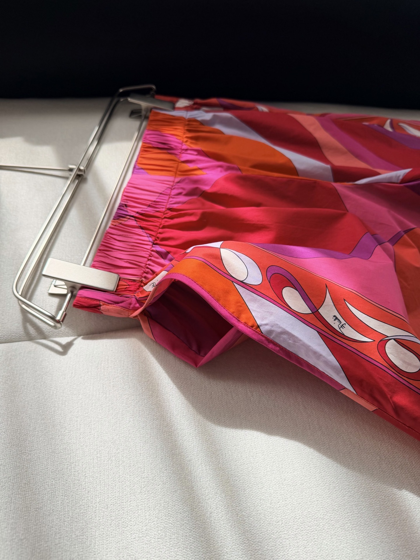 现货‼️‼️/棉布印花短裤✨100%棉质、饰以