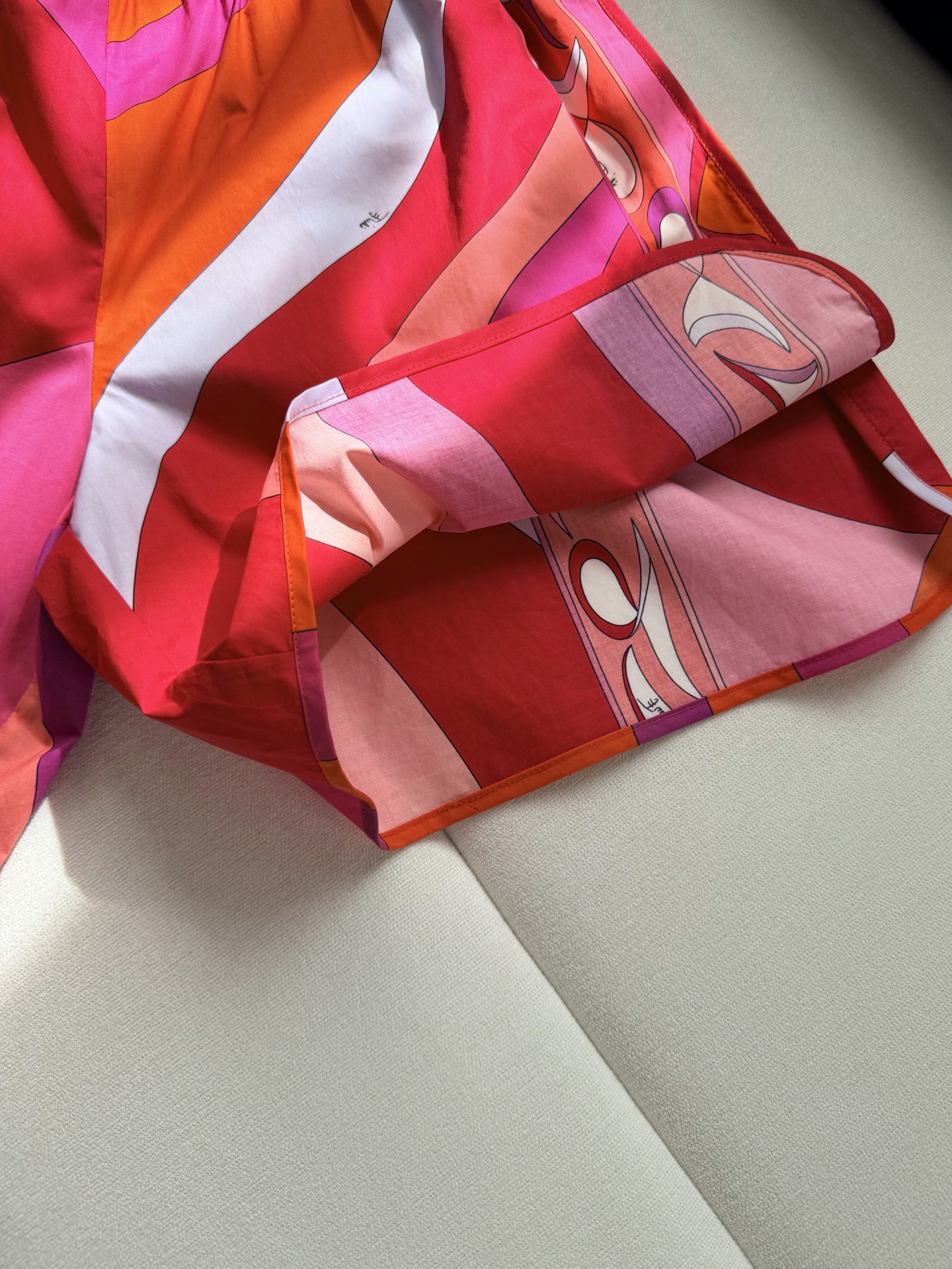 现货‼️‼️/棉布印花短裤✨100%棉质、饰以